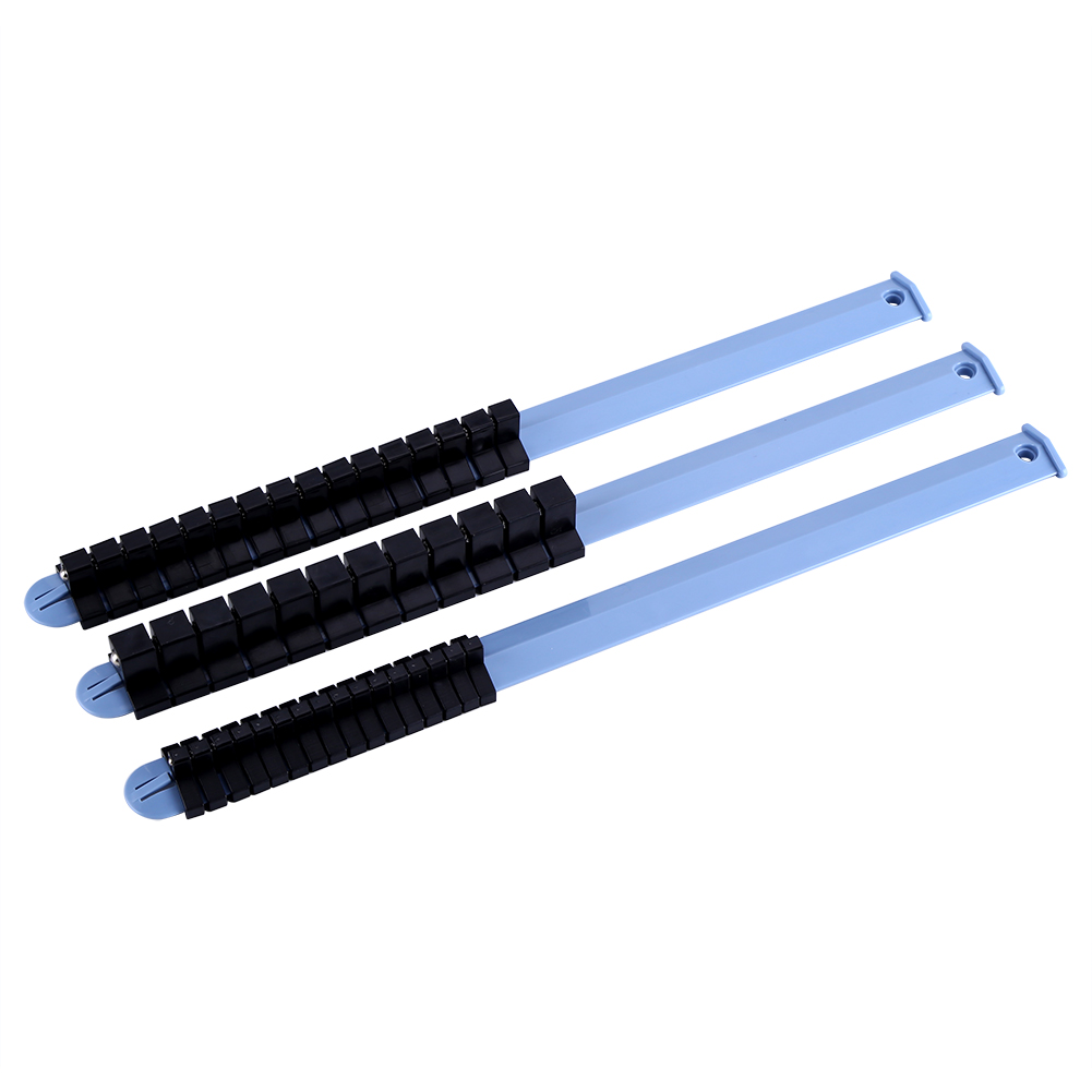 Wandmontiertes Kunststoffregal, 3-teilig, 6,35 Mm, 9,5 Mm, 12,7 Mm, Ablagefach, Trennwand, Tabletthalterung, Schienenorganizer