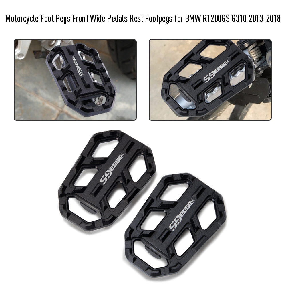 Breite, Gefräste Aluminium-fußrasten Für Vorne, Ersatzfußrasten Für Bmw R1200gs G310 2013-2018