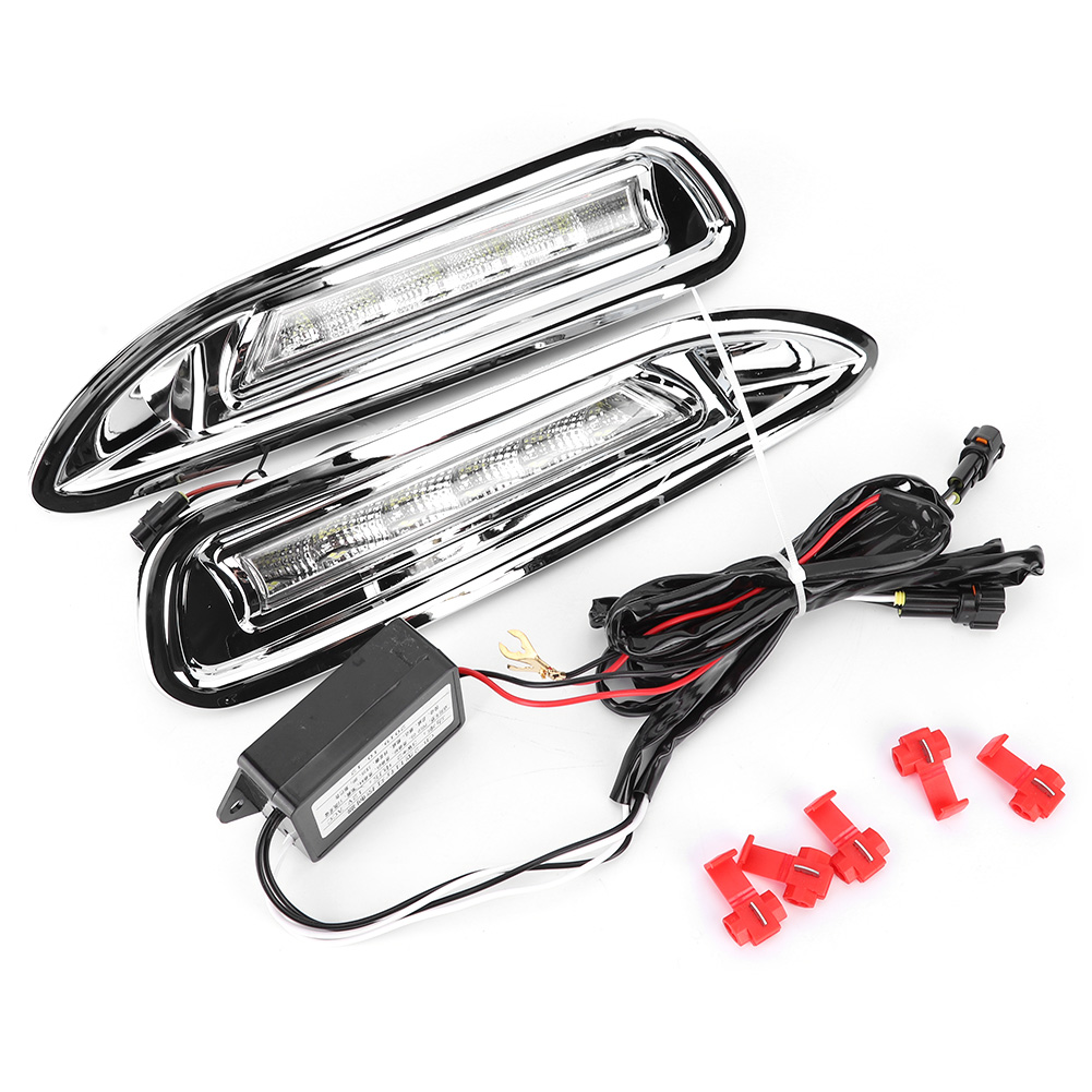 Paar 12v Led-tagfahrlichter (drl) Für Mazda 6 Ruiyi 2009-2013