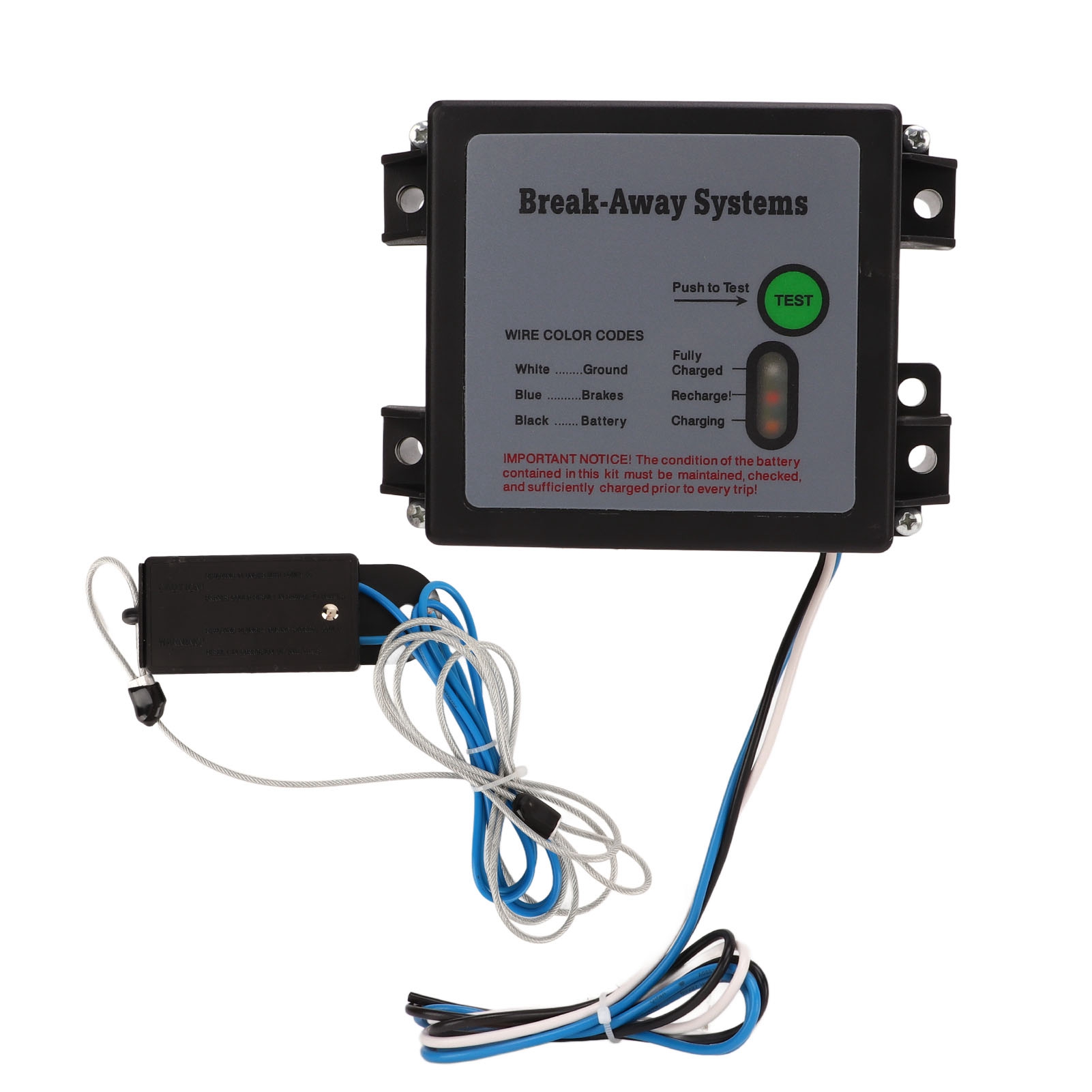Anhängerbremsausfall-testkit, Universelles 12-v-led-testsystem Für Batterielose Fahrzeuge