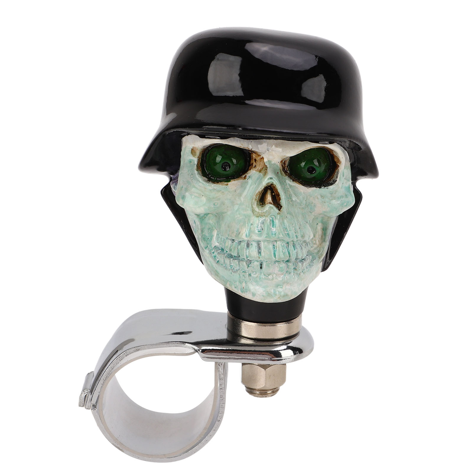 Totenkopfförmiger Selbstmordknopf Für Autos, Türgriff Für Elektroautos, Drehknopf Für Fahrzeuge, Lastwagen, Boote