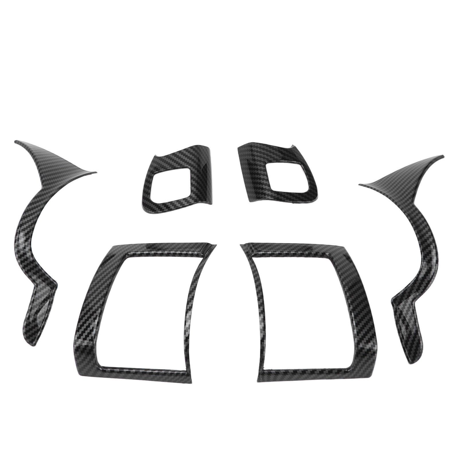 Armaturenbrett-lüftungsgitterabdeckungen Aus Kohlefaser, 6-teilig, Zierleisten Für Honda Cooper Hatchback F55 F56 F57 2014-2021