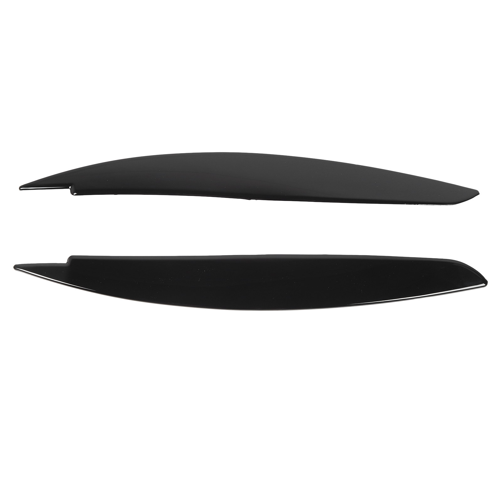 Zweiteilige Scheinwerferblenden (links Und Rechts) Für Bmw 1er E81 E82 E87 E88 (2006–2013), Glänzend Schwarz