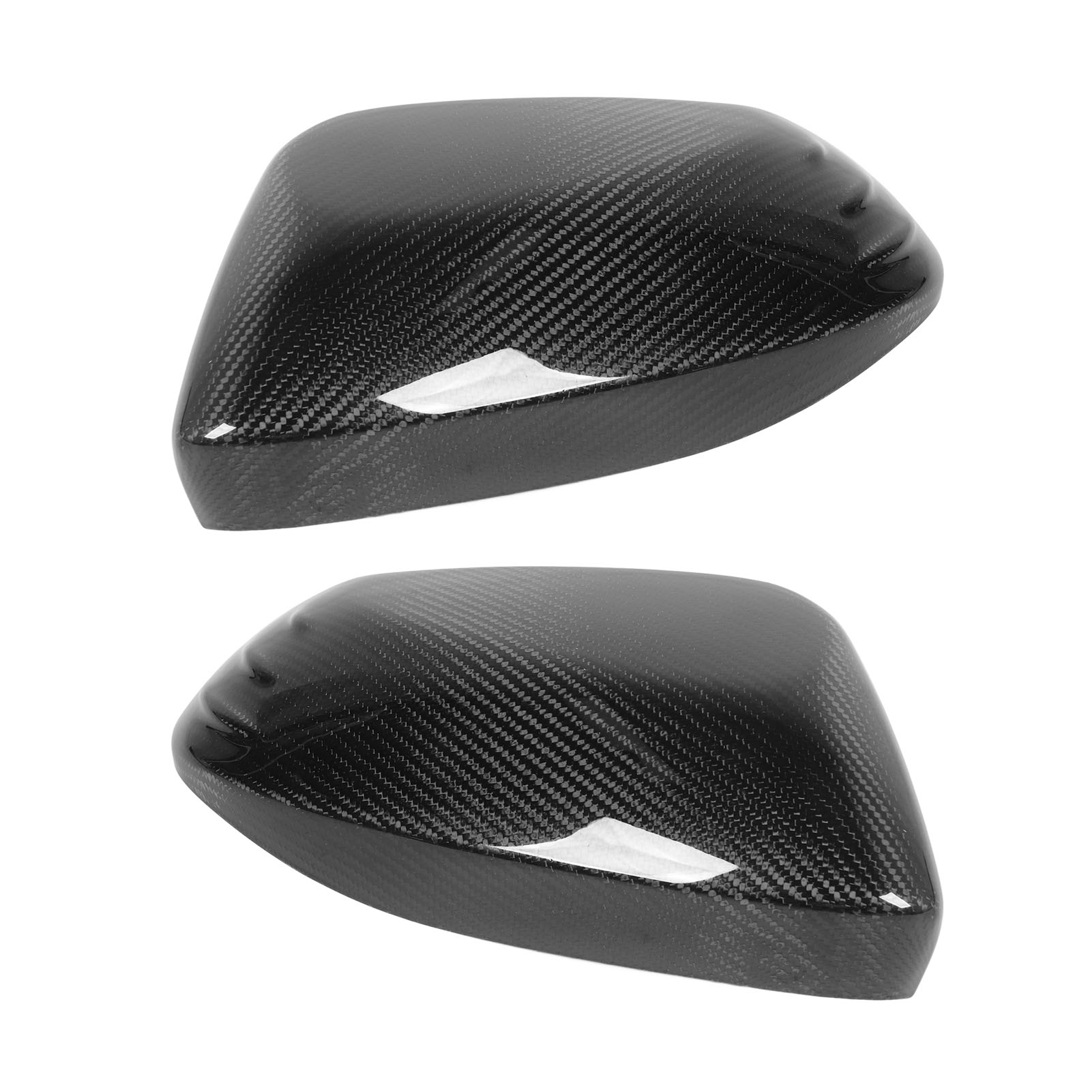 Originale Carbonfaser-seitenspiegelkappen, 2 Stück, Hochglanzfinish, Für Toyota Corolla Yaris Gr