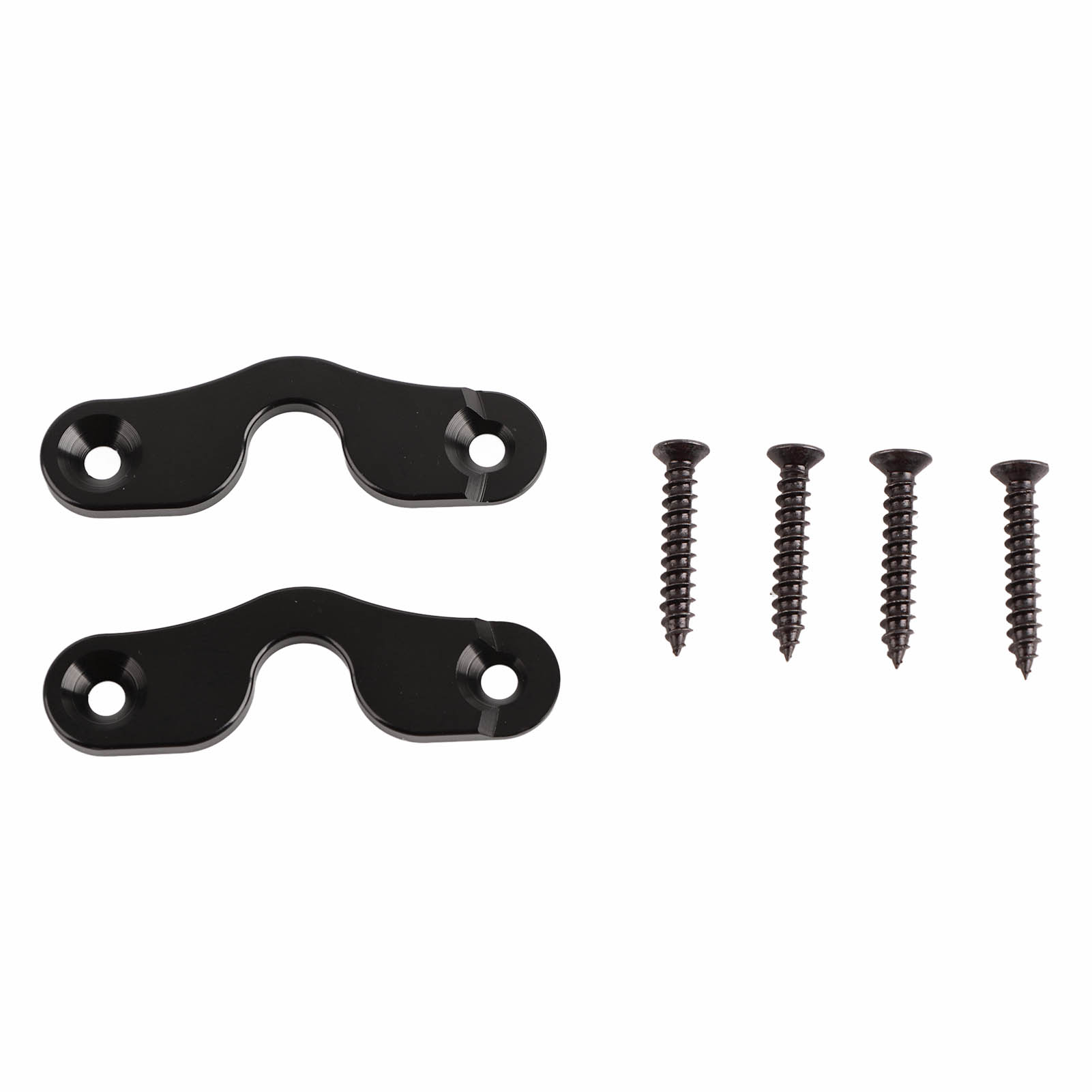 Reparatursatz Für Die Sonnenblendenbefestigung Aus Aluminiumlegierung, Schwarz Eloxiertes Ersatzteil Für Jeep Wrangler Jk Jl Jlu