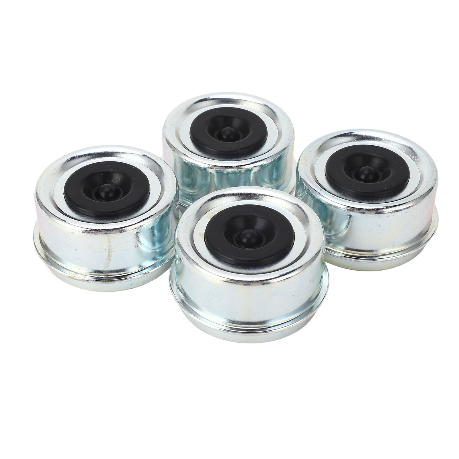 Staubkappen Für Anhängerlager, 4er-pack, Achsfett 62 Mm X 36 Mm Mit Gummikappe Für 7000 Bis 8000 Lb