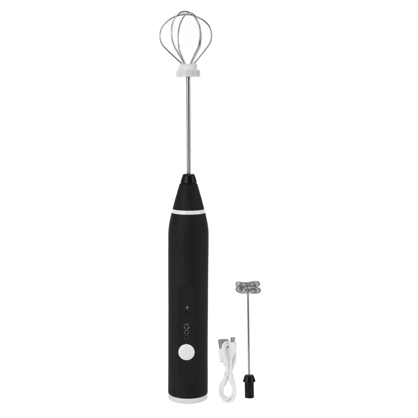 Elektrischer Mixer Mit 3 Geschwindigkeitsstufen, Abnehmbarer Edelstahl-sonde, Mini-handmixer Mit Antihaftbeschichtung, Flexibel Und Sicher
