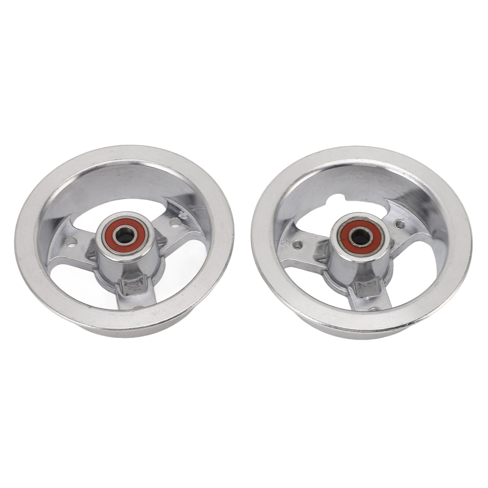 3.50-4 Hinterradfelge Mit 600rs Lager, Aus 4-zoll-aluminiumlegierung, Hohe Torsionsfestigkeit, Robust Für Elektroroller-pendel Und Schneefräse.