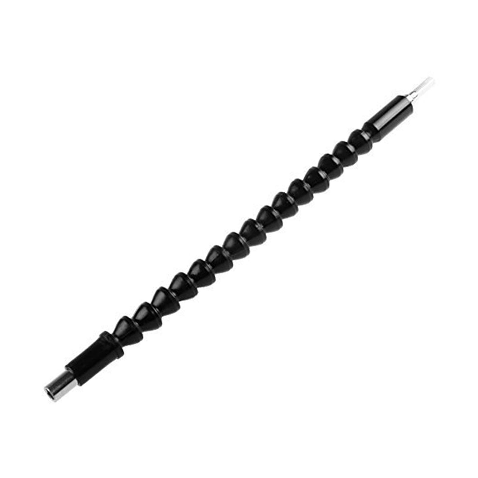 1/4"-verlängerungsschraubendreher, 11,6"-bohrerhalter Mit Magnetbefestigung, Schwarz