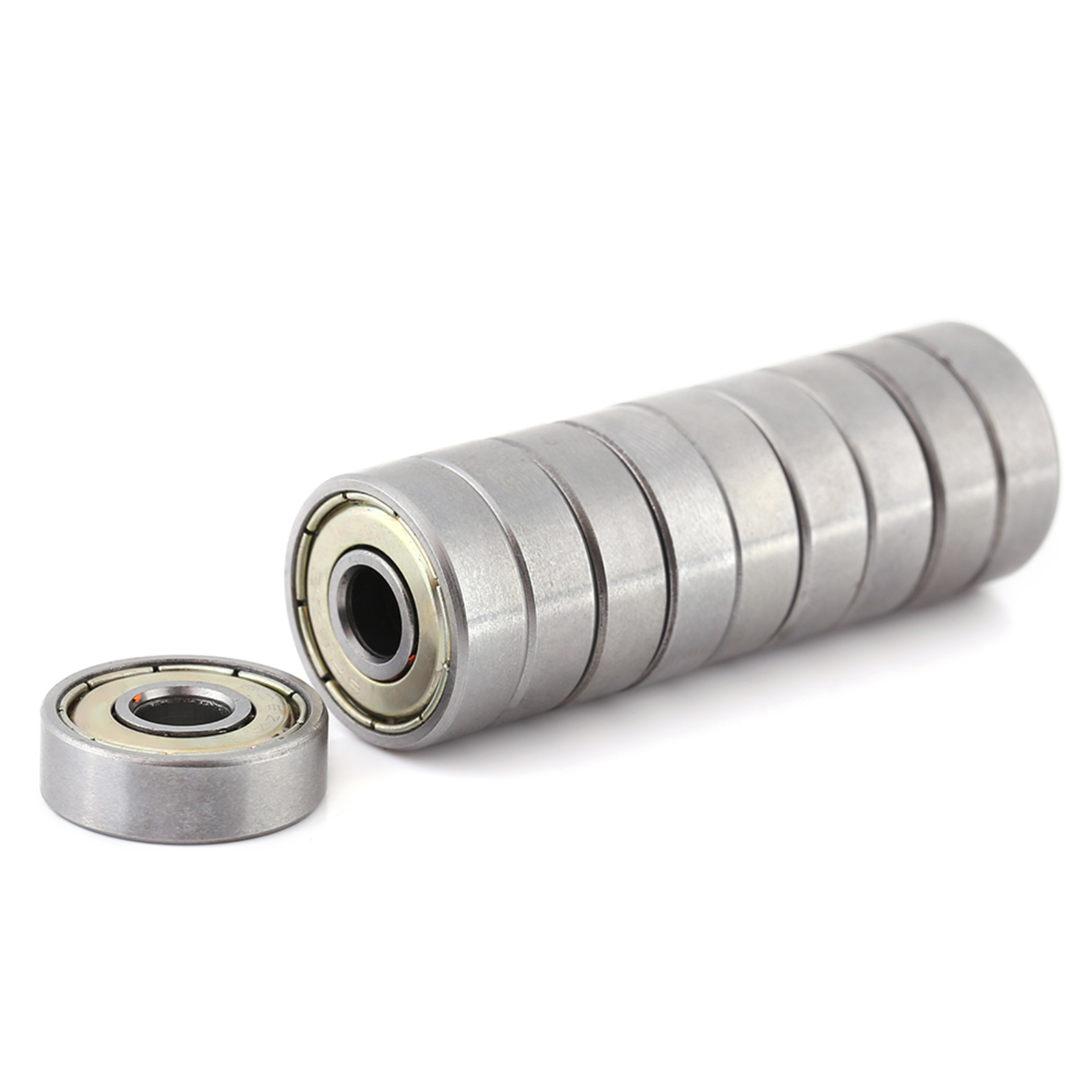 Miniaturkugellager Aus 626zz-kohlenstoffstahl, 10 Stück, Metallgekapselt, Langlebig, Vielseitig (6x19x6mm)