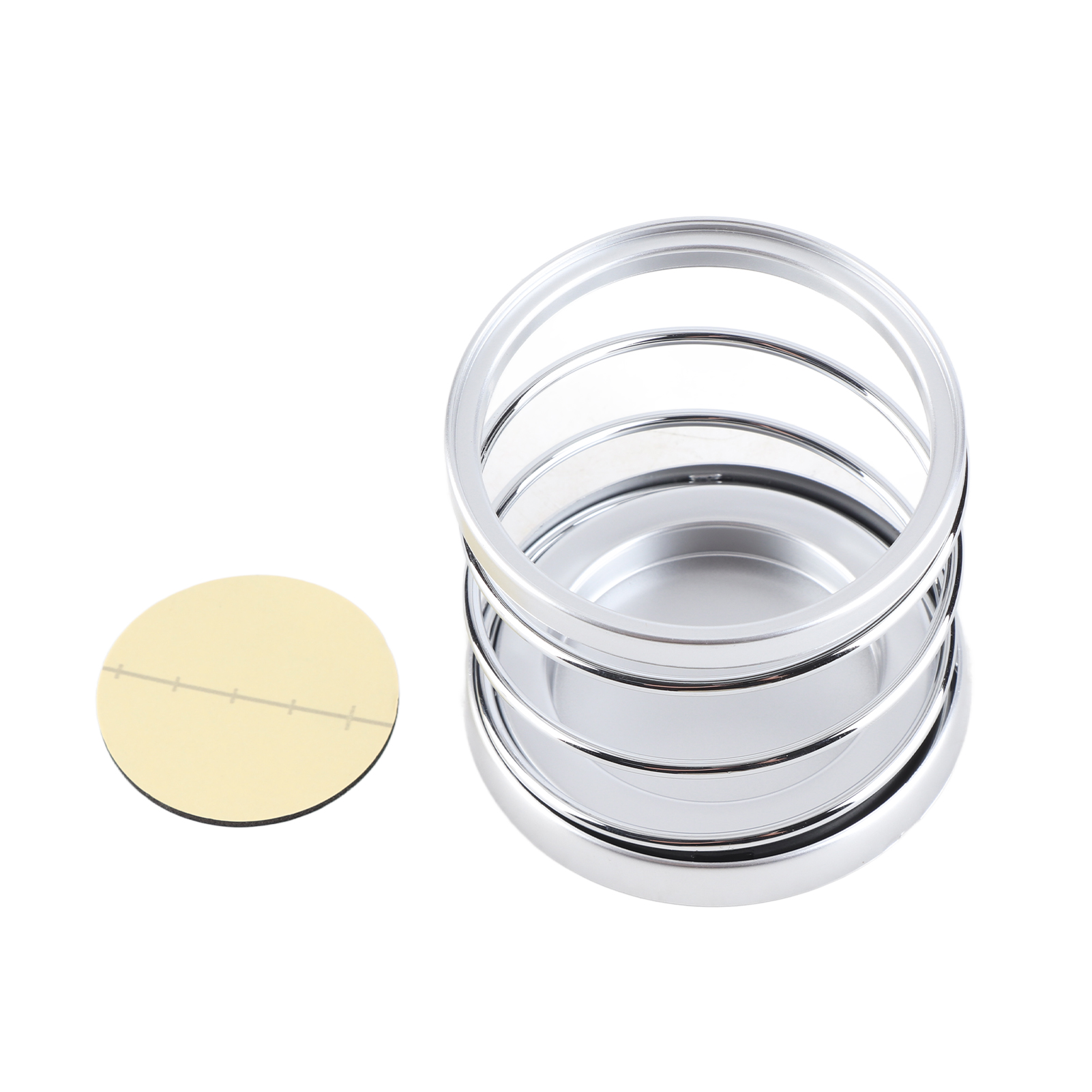 Universeller, Federbelasteter Autobecherhalter, Tragbare Reiseflasche (silber)