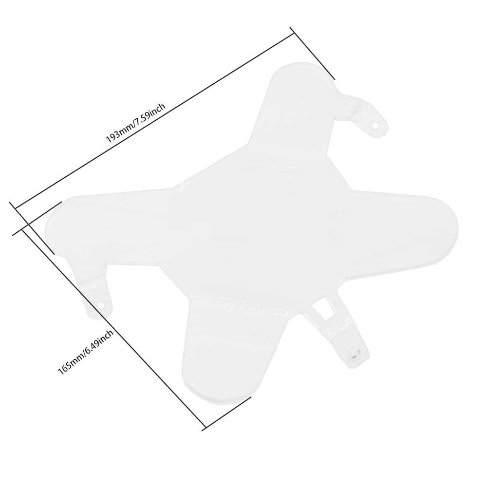 Scheinwerferschutz Aus Acryl Für Motorräder, Ersatz-schutzabdeckung Für R1300gs 1300gs 2023 – 2024