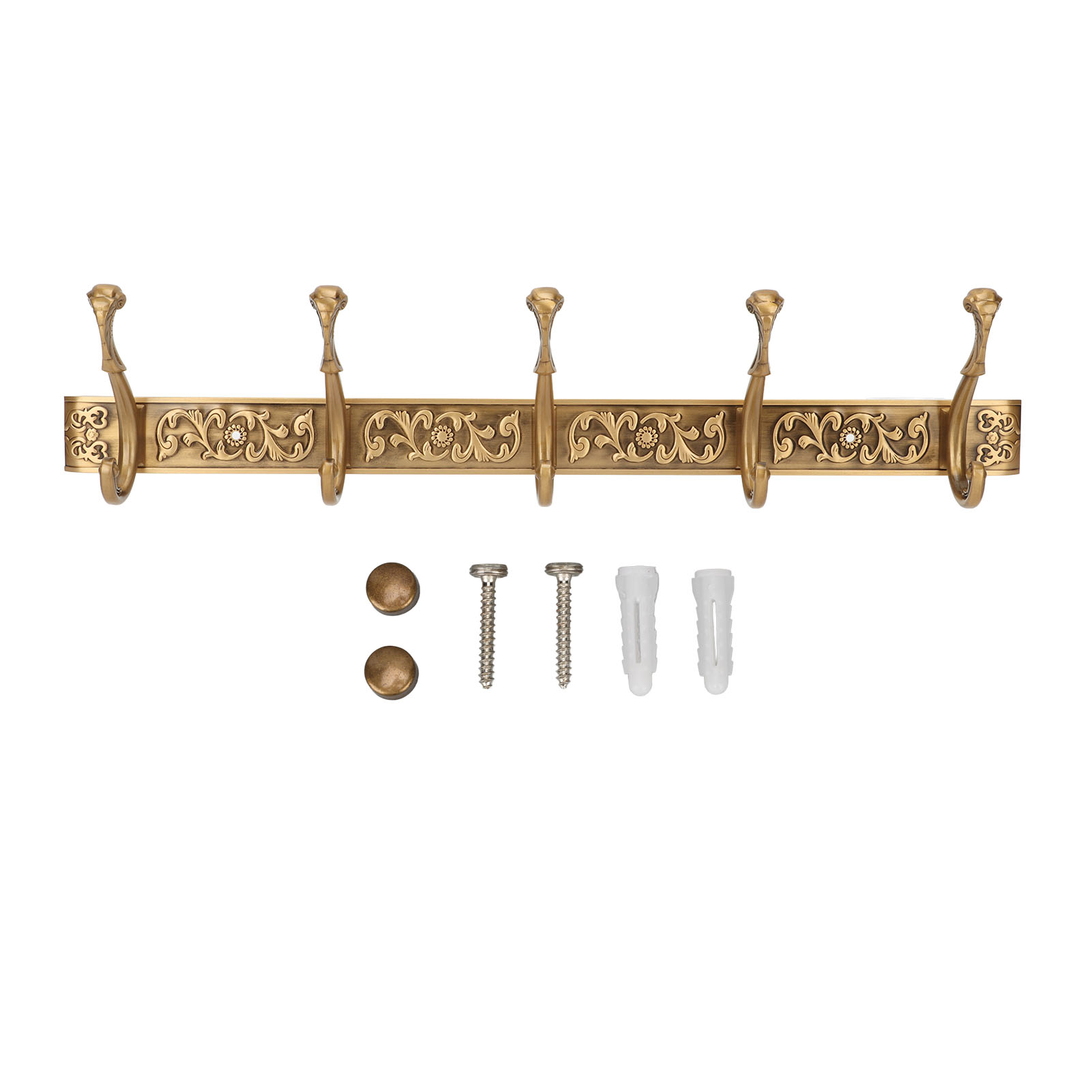 Wandhaken An Einer Stange Hinter Der Tür Zum Aufhängen Von Mänteln, Hüten Und Kleidung Beschläge Aus Aluminium Vintage-stil.