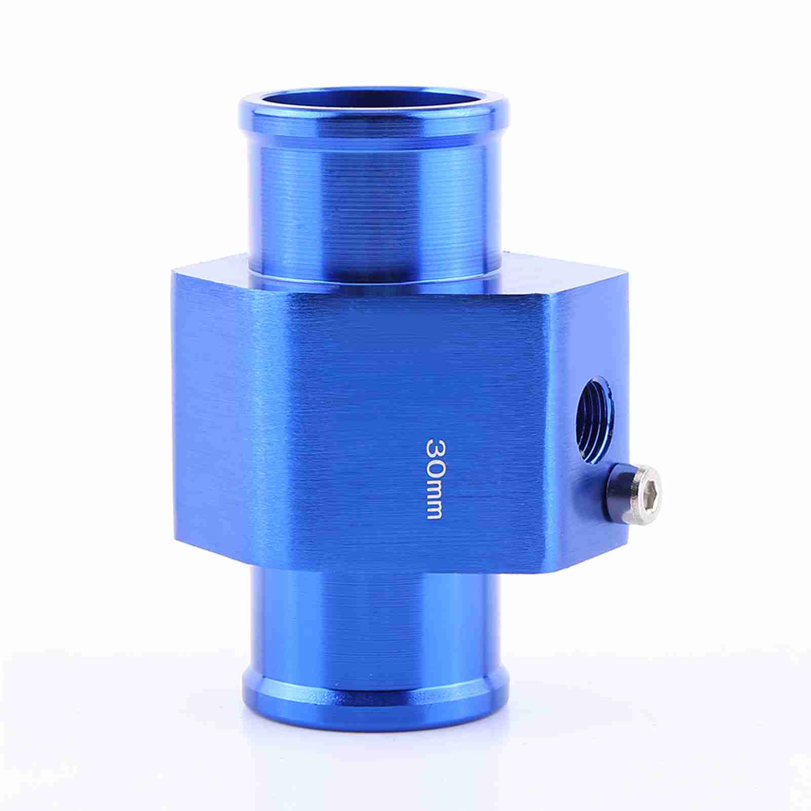 30-mm-kfz-wassertemperaturdichtung Aus Blauem Metall, Schlauchtemperatursensor, Universaladapter