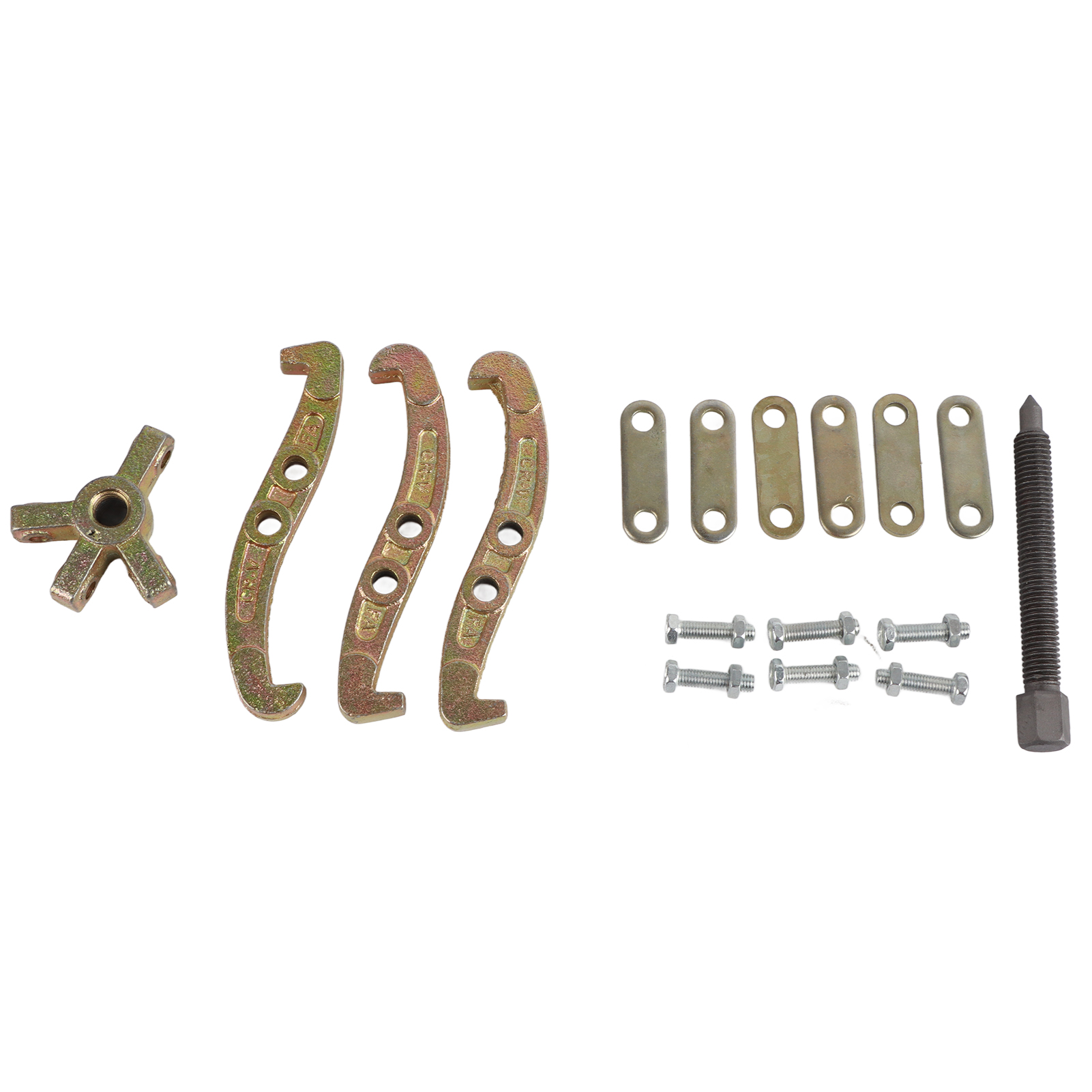 Dreiarmiger Ritzelabzieher, Robustes, Multifunktionales Profiwerkzeug Zum Ausbau Von Lagern, Aus Kohlenstoffstahl, 75 Mm / 3 Zoll