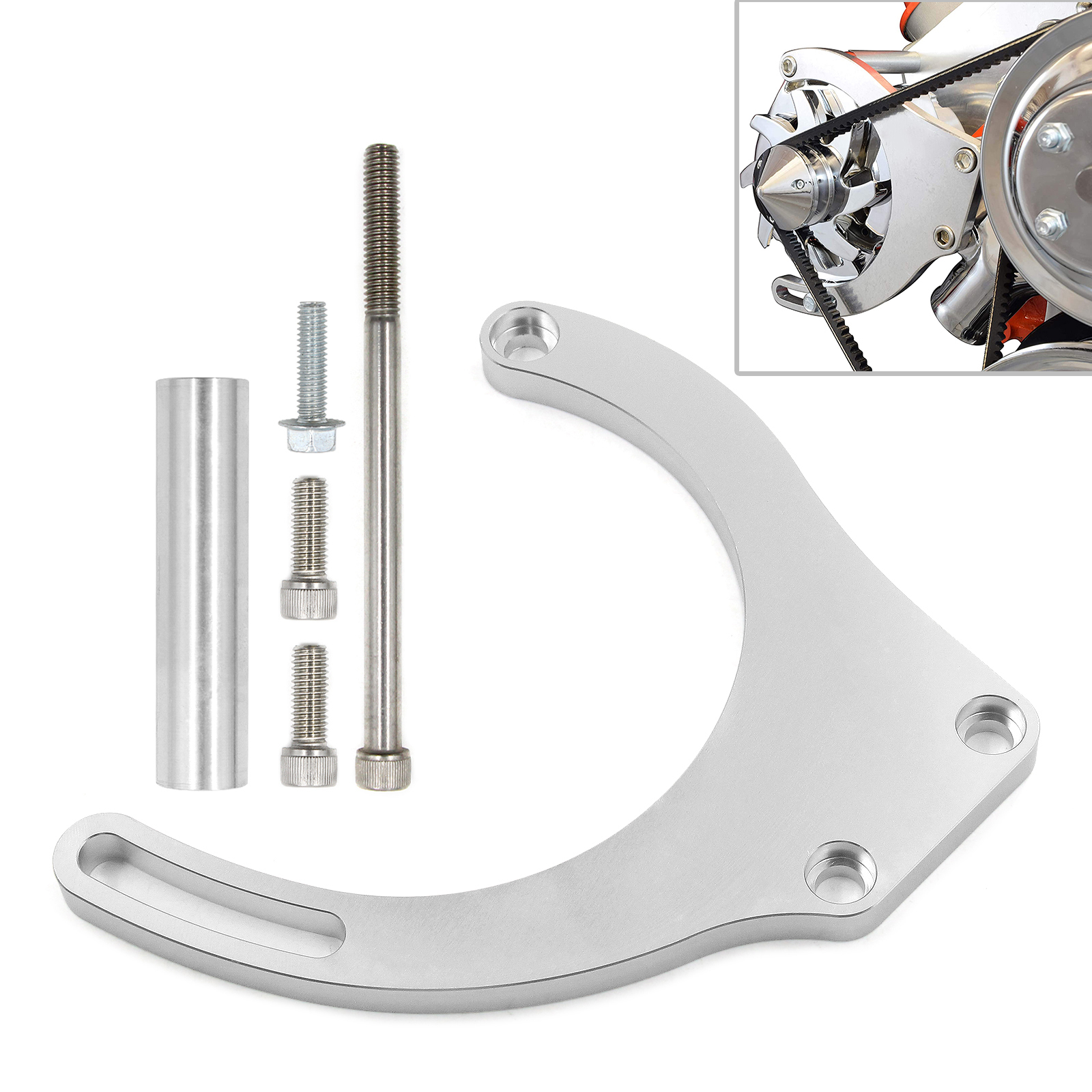 Verstellbare Bbc-lichtmaschinenhalterung, Unauffällige Ersatzhalterung Für Chevy Big Block Long Kit 551496