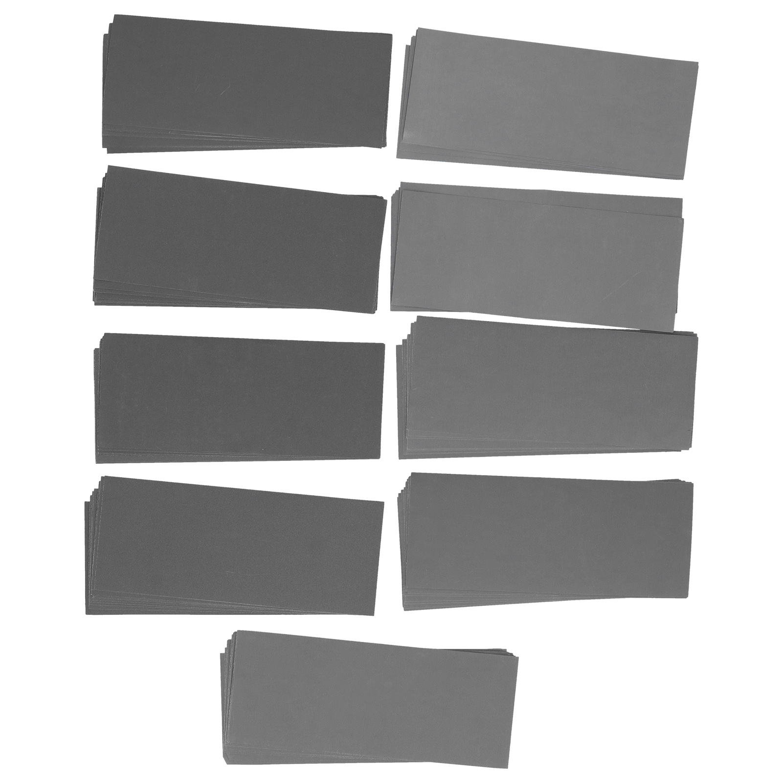 Set Mit 90 Blatt Schleifpapier, Für Trocken- Und Nassschleifen, Körnungen 400/600/800/1000/1200/1500/2000/2500/3000