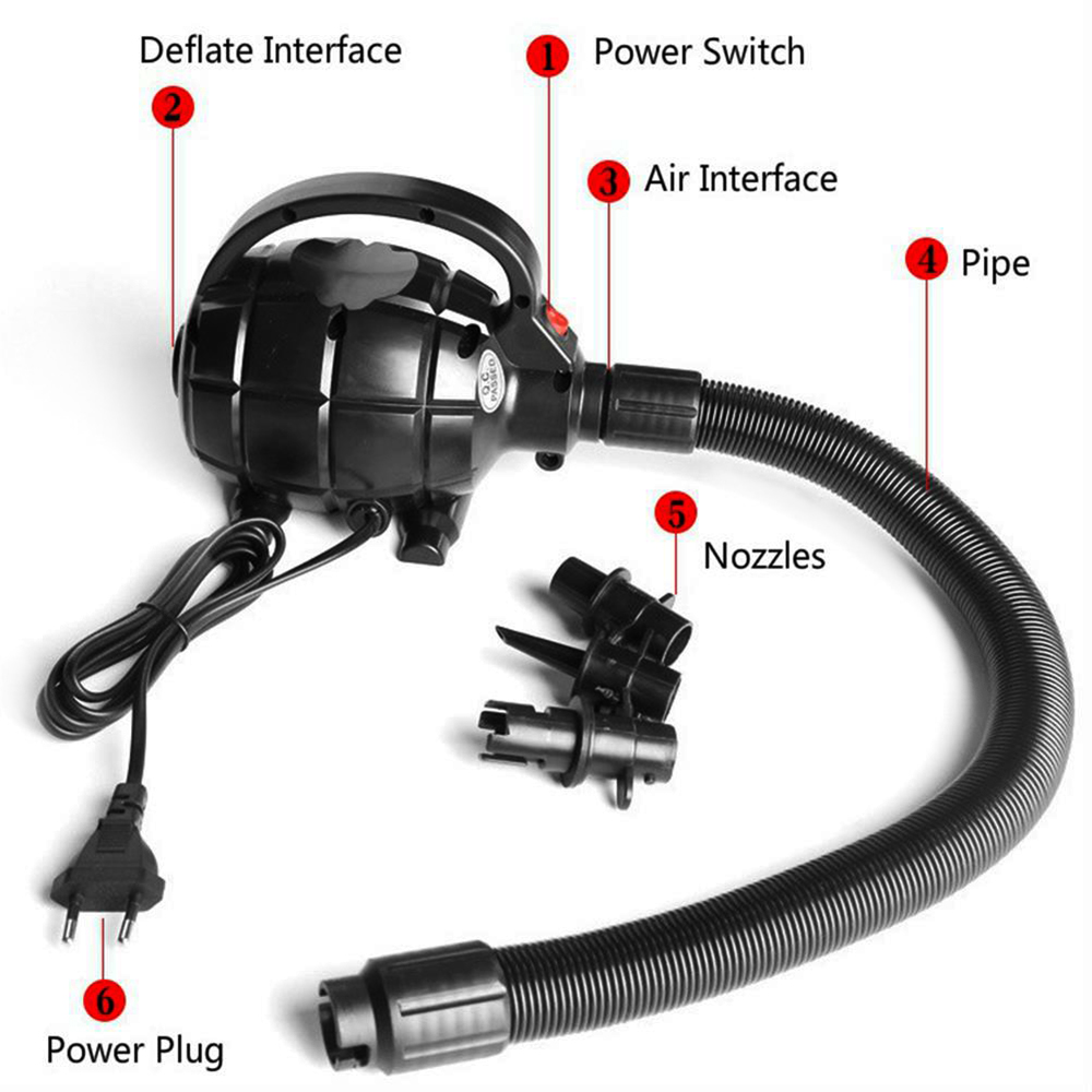 220v 600w Luftkompressor, Elektrische Fitness-laufbandpumpe