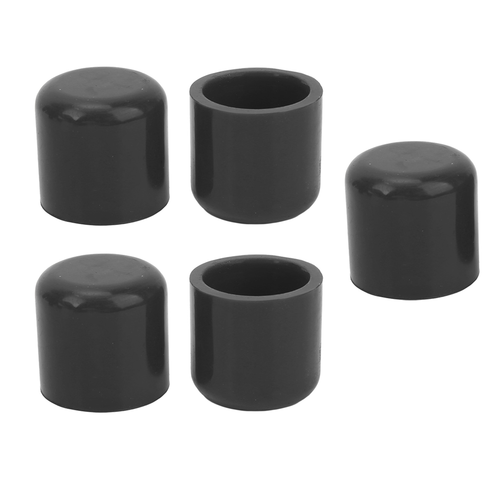 Silikon-dichtungsstopfen, 30 Mm, Flexibel, Verschleißfest, Universell, Für Saugschläuche, Schwarz, 5er-packung