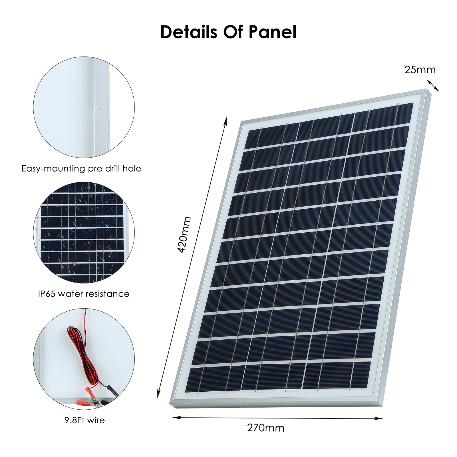 60-w-gleichstrom-solarpanel-set (5 V/18 V), Flexibel, Ip65 Wasserdicht, Für Tragbares Laden Im Freien