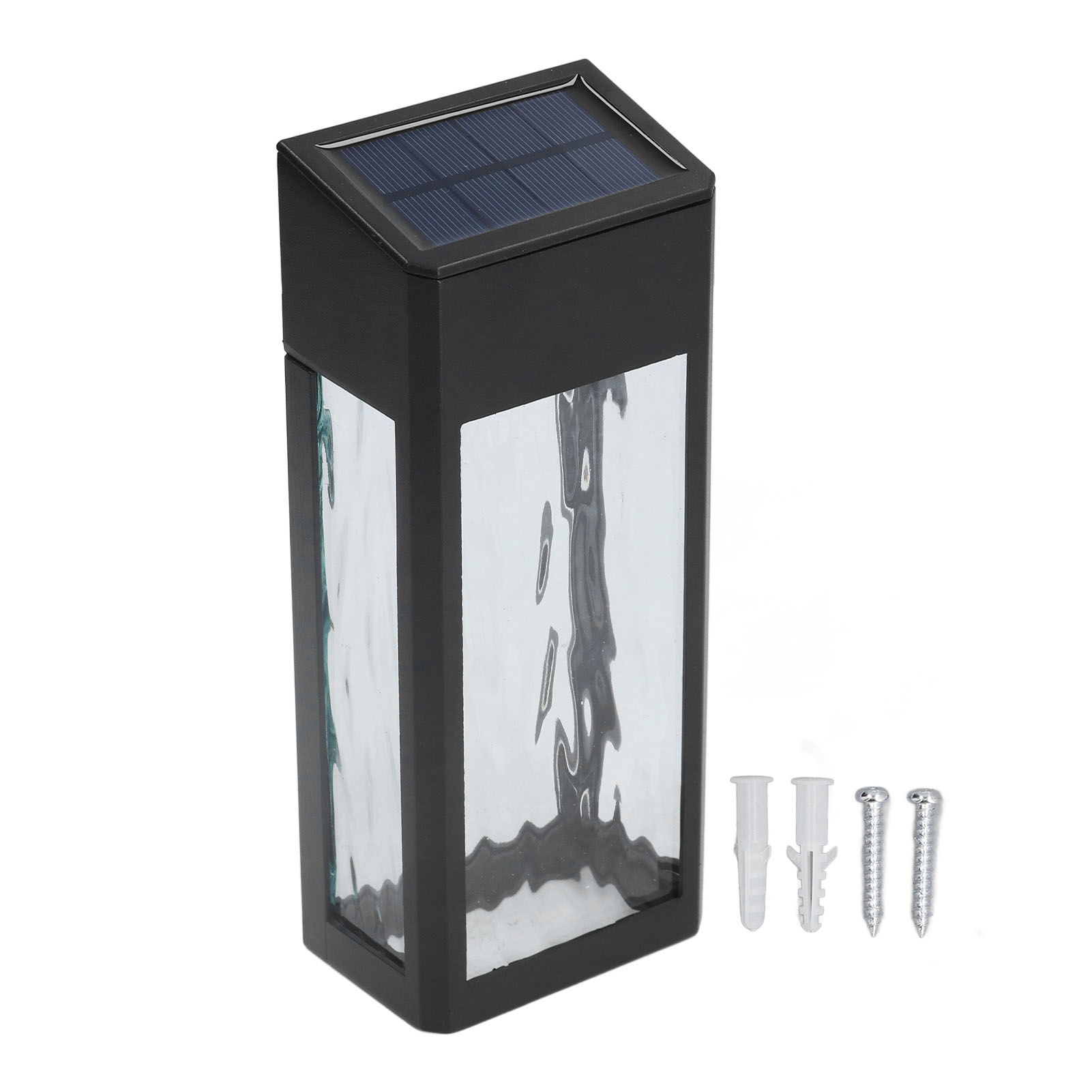 Multifunktionale Aluminium-solarleuchte Für Terrasse, Dekorative Außenbeleuchtung, Ideal Für Garten, Patio Oder Wand.