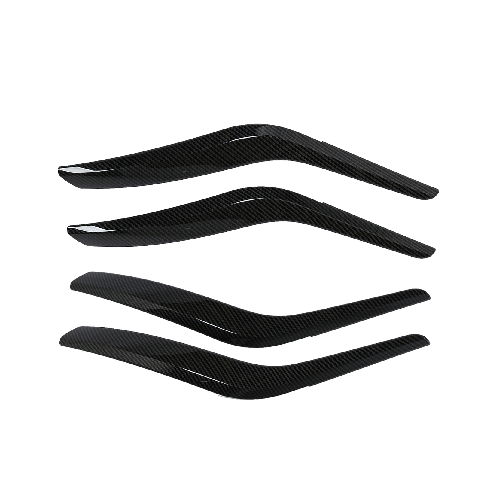 Türgriffblenden Für Die Armlehnen Innen, Dekorative Ersatzabdeckungen Für Bmw X1 E84 (2010–2016), Carbonfaser-optik, 4er-set