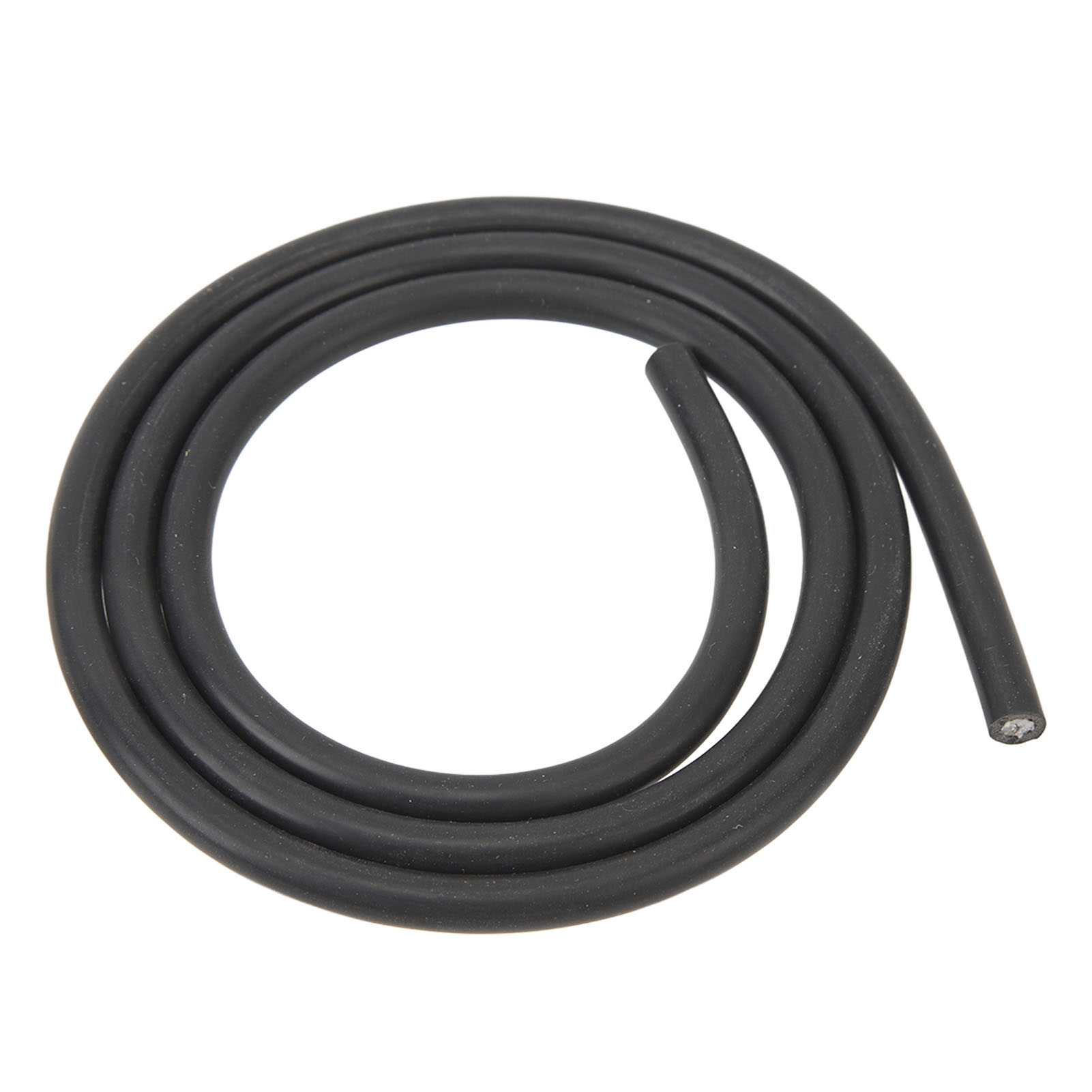 Zündkabel, 7 Mm², 1 M Länge, Pvc-mantel, Isolierter Kupferkern Für Auto- Und Motorradmotoren, Schwarz