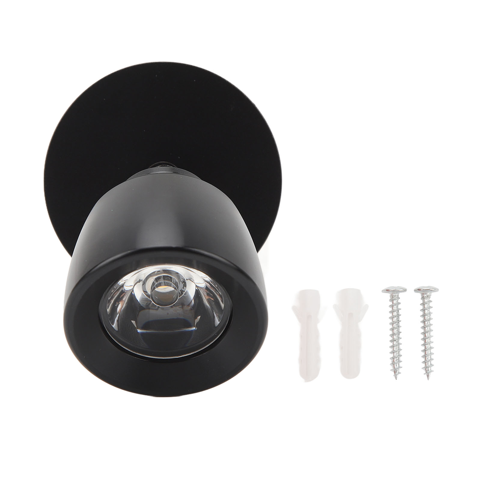 12–24 V Dc Led-leselampe, Hohe Helligkeit, Warmweißes Licht, Nachttischlampe Für Wohnmobile, Lkw, Wohnwagen, Anhänger, Boote Und Yachten, Schwarz