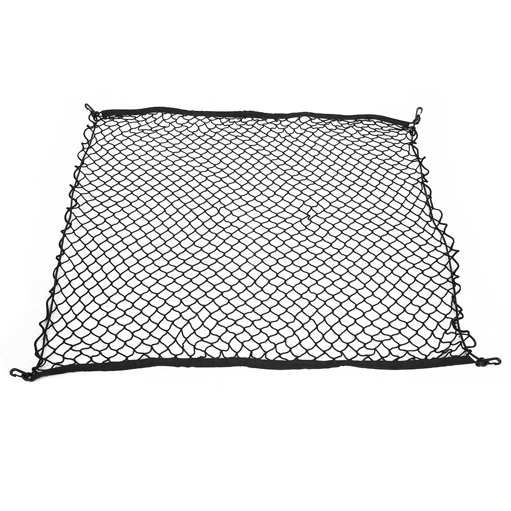 Gepäcknetz Für Den Kofferraum, Flexibles, Schwarzes, Elastisches Nylon-gepäcknetz Für Limousinen Und Suvs