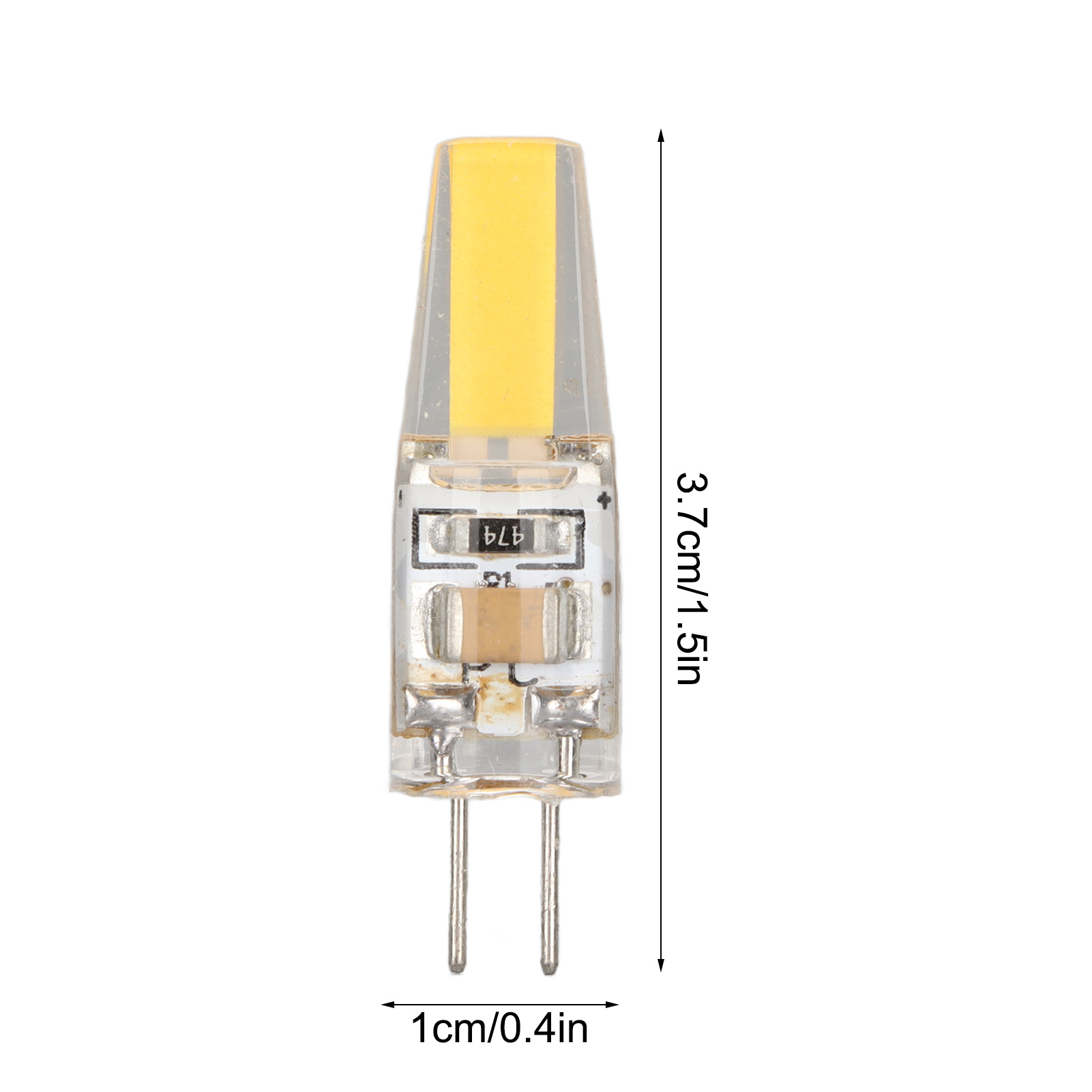 G4 6w 500lm Cob-led-lampe, Energiesparlampe Mit Silikagel Für Decke, Tisch Und Wand, 220v, 6er-pack