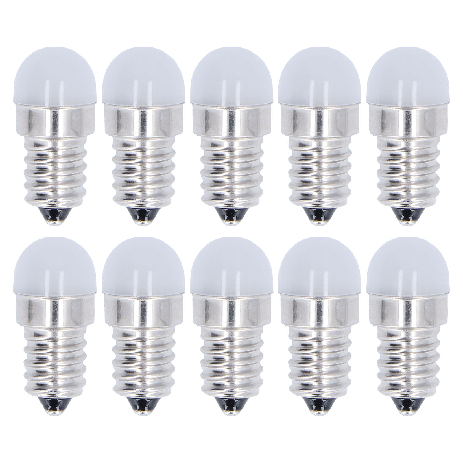 Energiesparende E14-led-lampen, Warmweißes Licht, Kompakte Größe Für Wand- Oder Deckenleuchten, 500 Lm, 1,5 W, 24 V, 10er-packung