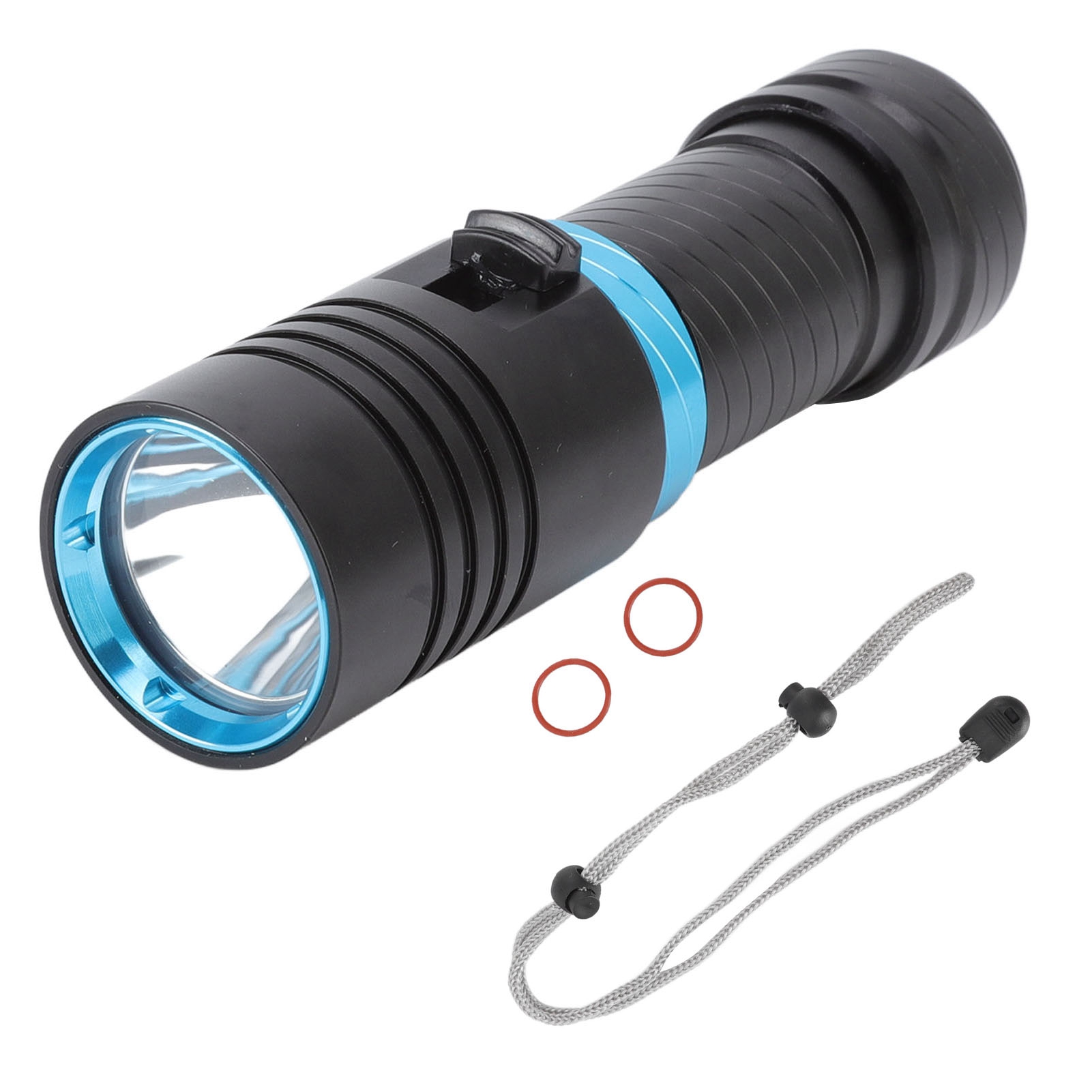 Ipx8 Wasserdichte Unterwasser-tauchlampe 5000 Lm Auf 100 M, Stufenlos Einstellbare Intensität, L2 Led.