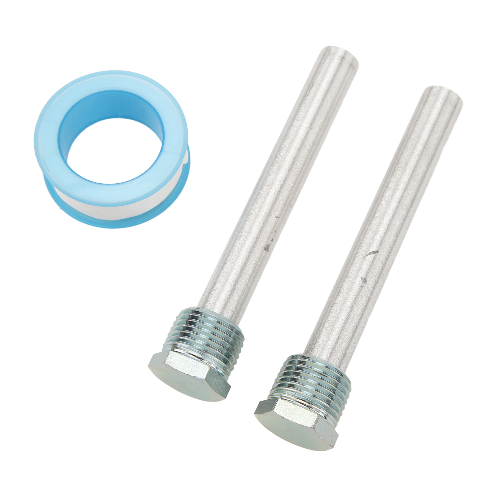 Robuste Und Zuverlässige Anodenstange, 1/2-zoll-npt-gewinde, Blaue Zinkkappe, Magnesium Für Wohnmobil-warmwasserbereiter, 2 Stück