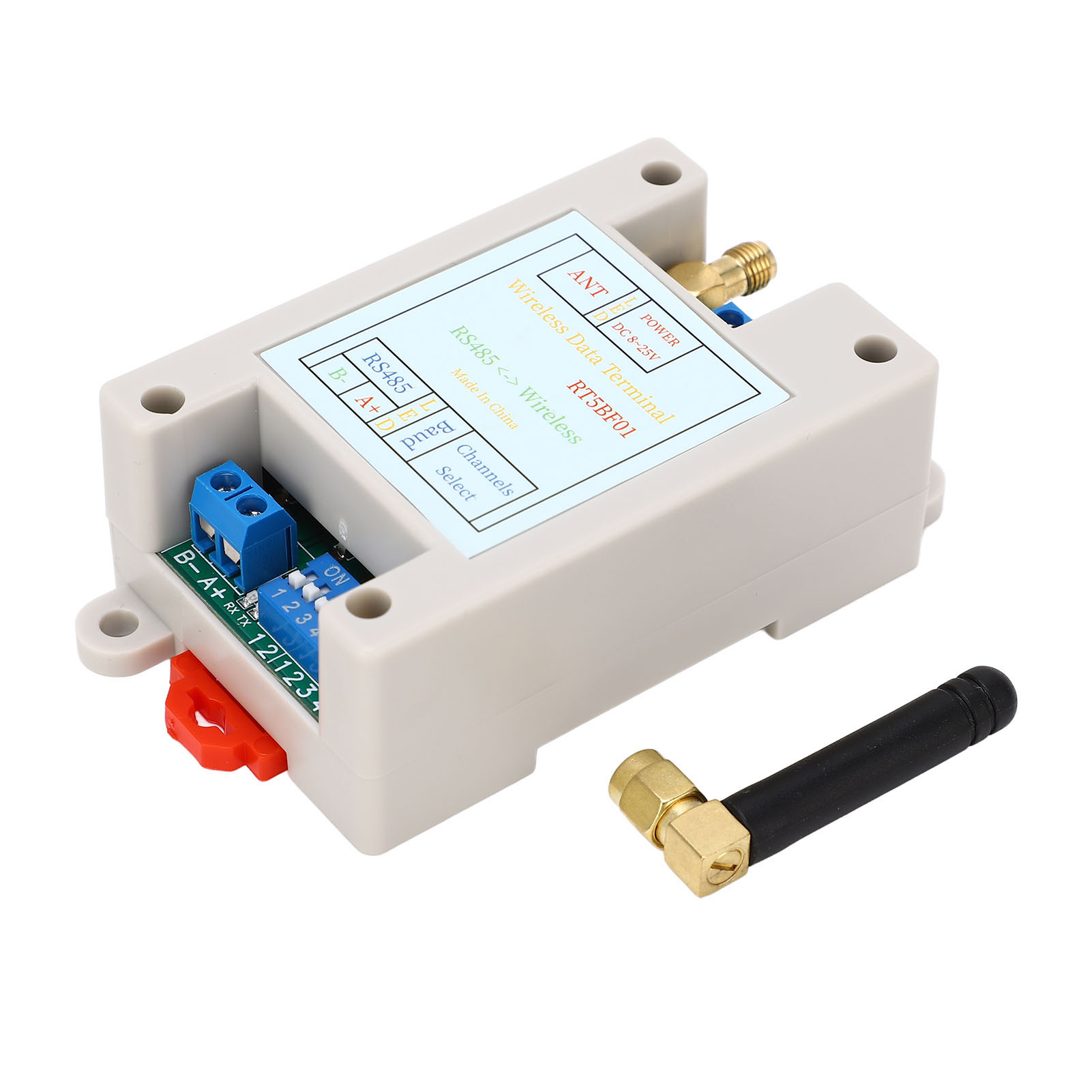 Vhf/uhf 433 Mhz Dc 8-25 V Drahtloses Transceiver-modul Mit Rf Uart Und Rs485 Funkschnittstelle Für Die Hausautomation (rtu).