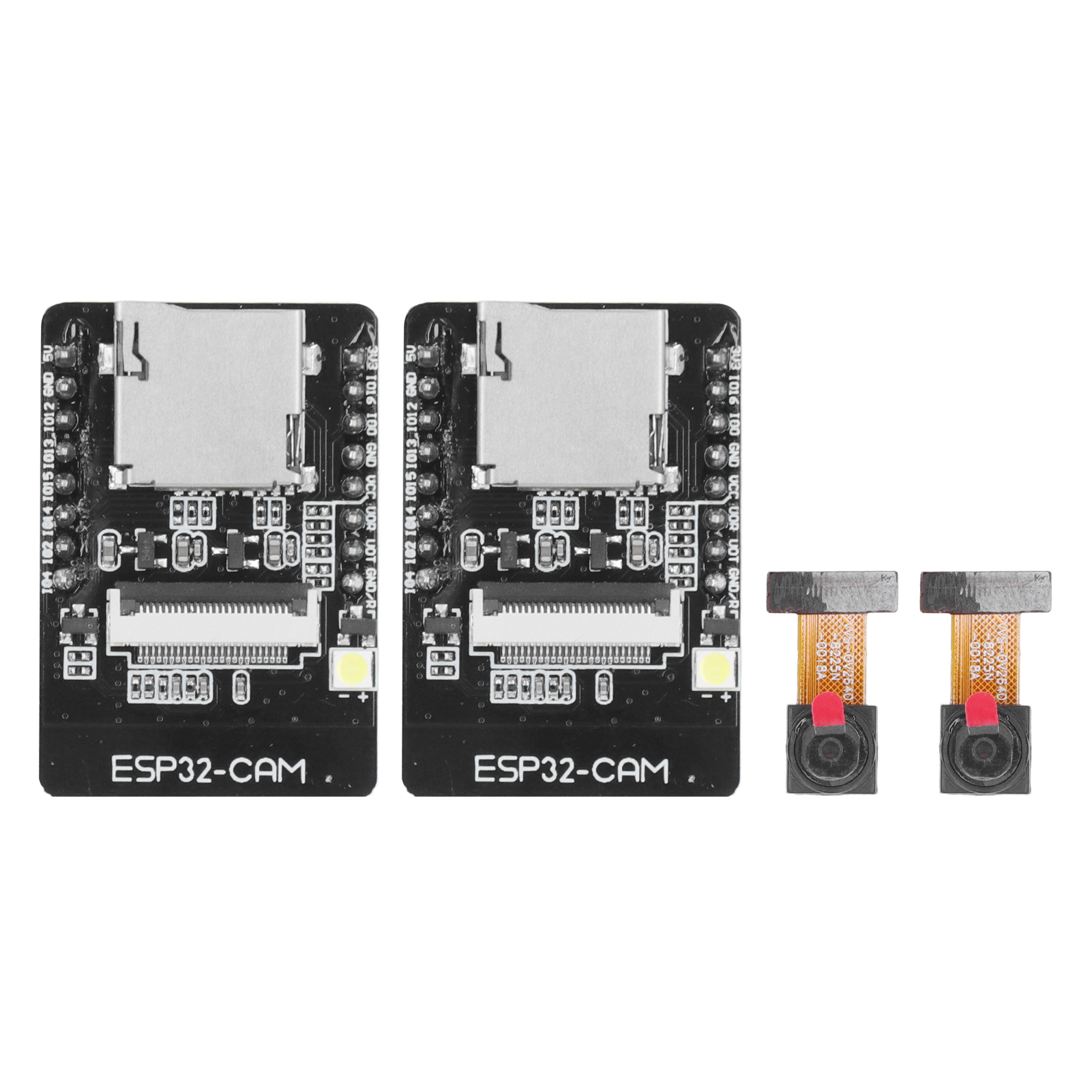 Esp32 Kamera-entwicklungsmodul, 2er-pack, Wlan, Bluetooth, 2-in-1 Kameraplatine, Elektronisches Bauteil