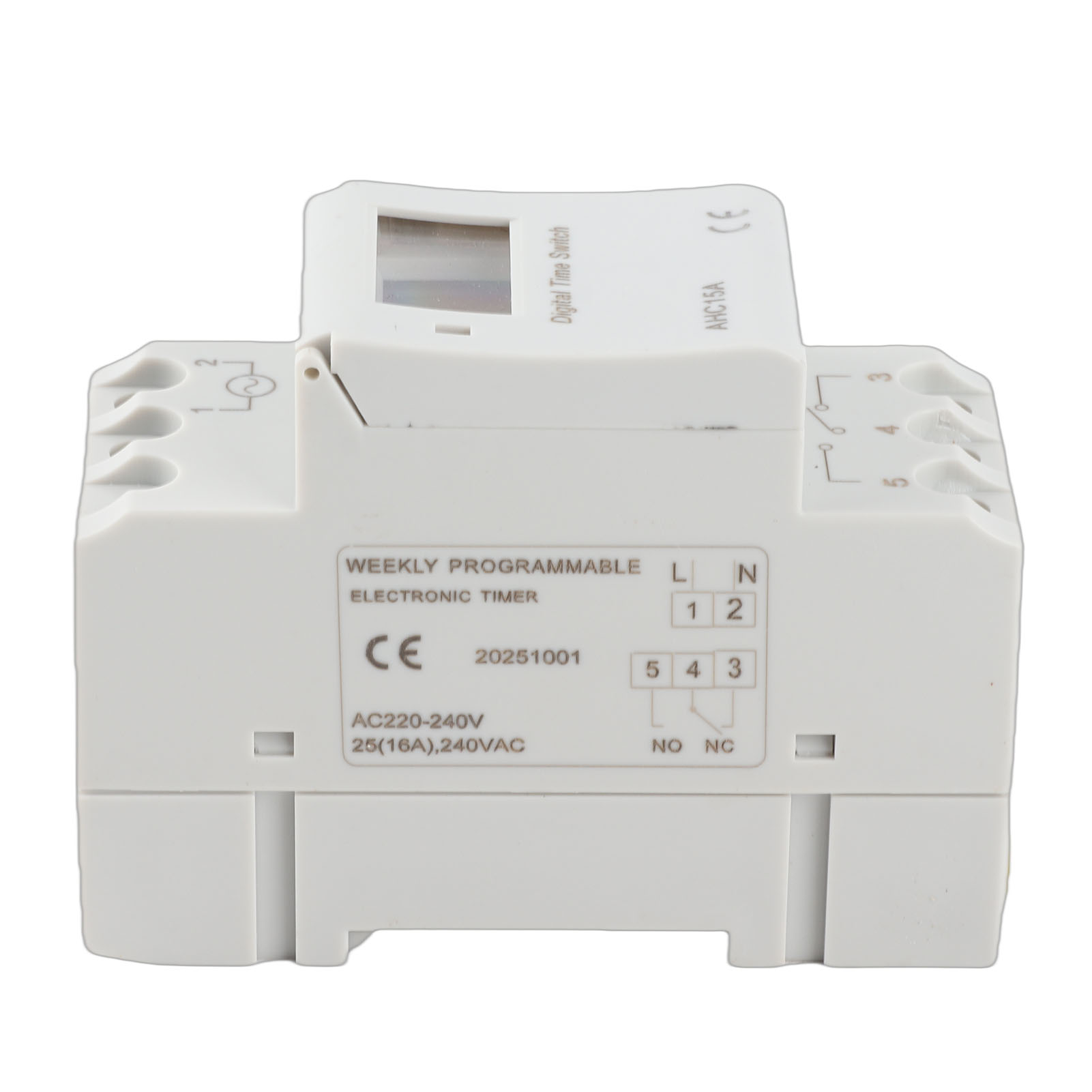 Lcd-bildschirm, Programmierbares Elektronisches Relais, Wochentimer, 16-stunden-ein/aus-timer, Ac 220 V