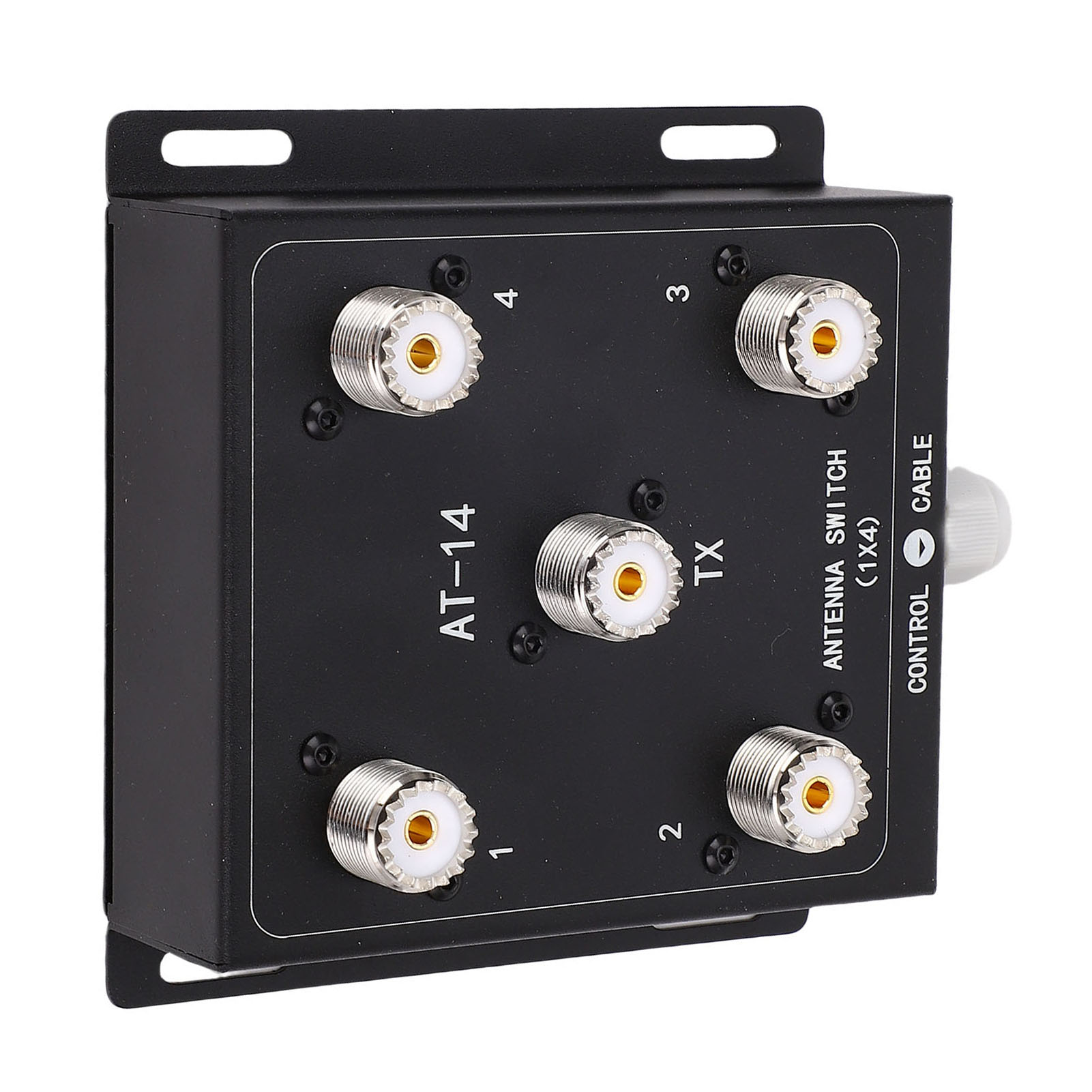4-wege-koaxial-fernbedienungsantennenschalter 1,8–60 Mhz 50 Ohm 500 W Pep So-239