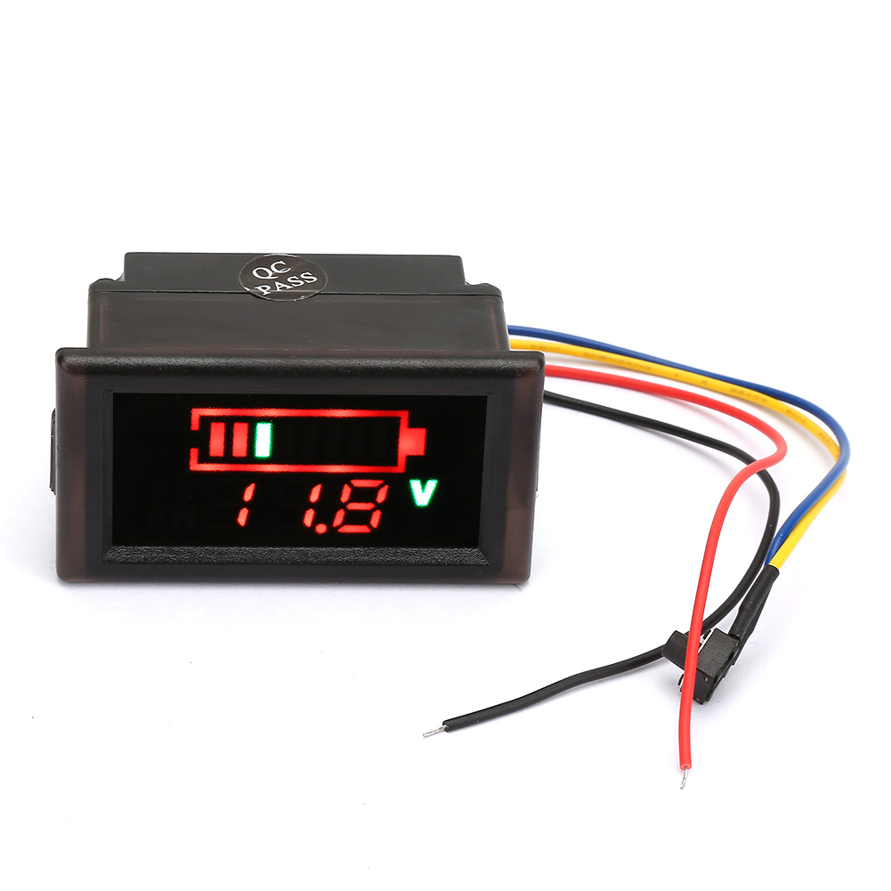 Yb28ve W Wasserdichte Digitale Batterieanzeige Für Elektroauto-voltmeter