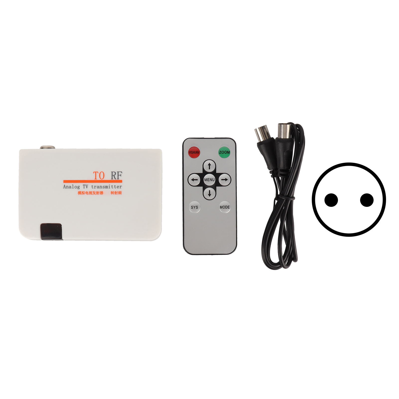 Hdmi-zu-rf-konverteradapter Mit Fernbedienung, Eu-stecker 100–240 V