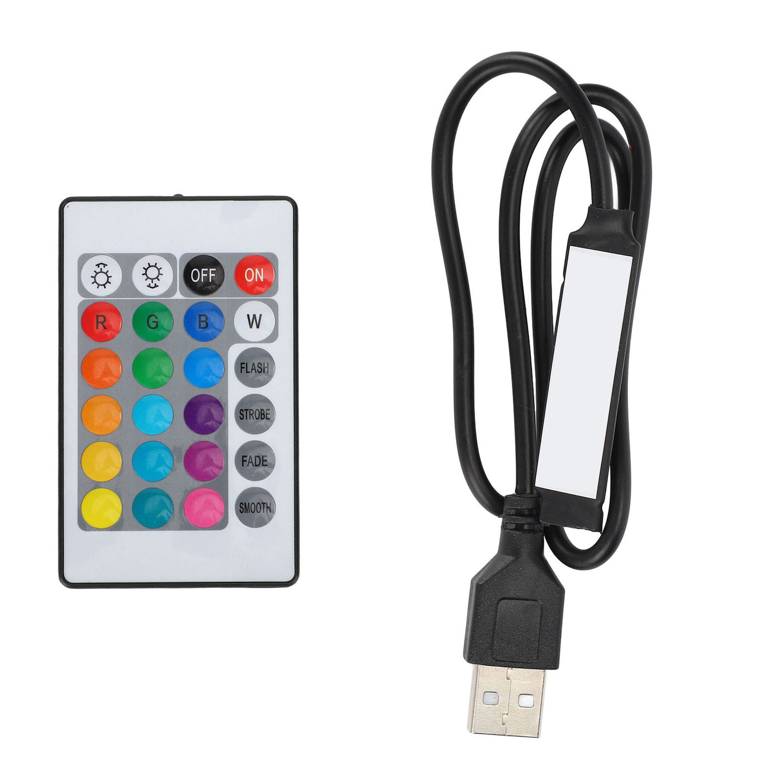 Bluetooth-usb-rgb-led-streifen-controller Mit Fernbedienung Für 4-pin-5v-leds