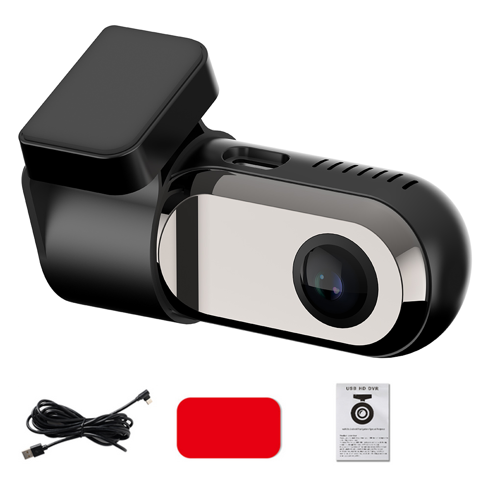 Usb-dashcam, Android-navigation, Fahrvideorekorder, 360°-drehung, Dvr Mit Fahrerassistenzsystem (adas), 140°-weitwinkel, Nachtsicht Und Loop-aufnahme
