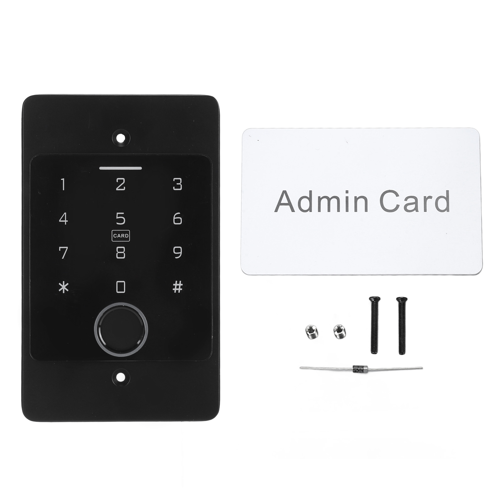 Wlan-zutrittskontroll-tastatur, Wasserdicht, Multifunktions-fernbedienung, Fingerabdruck-türschloss, Eingang Für Haus, Garage, Büro, Dc 12 Bis 24 V