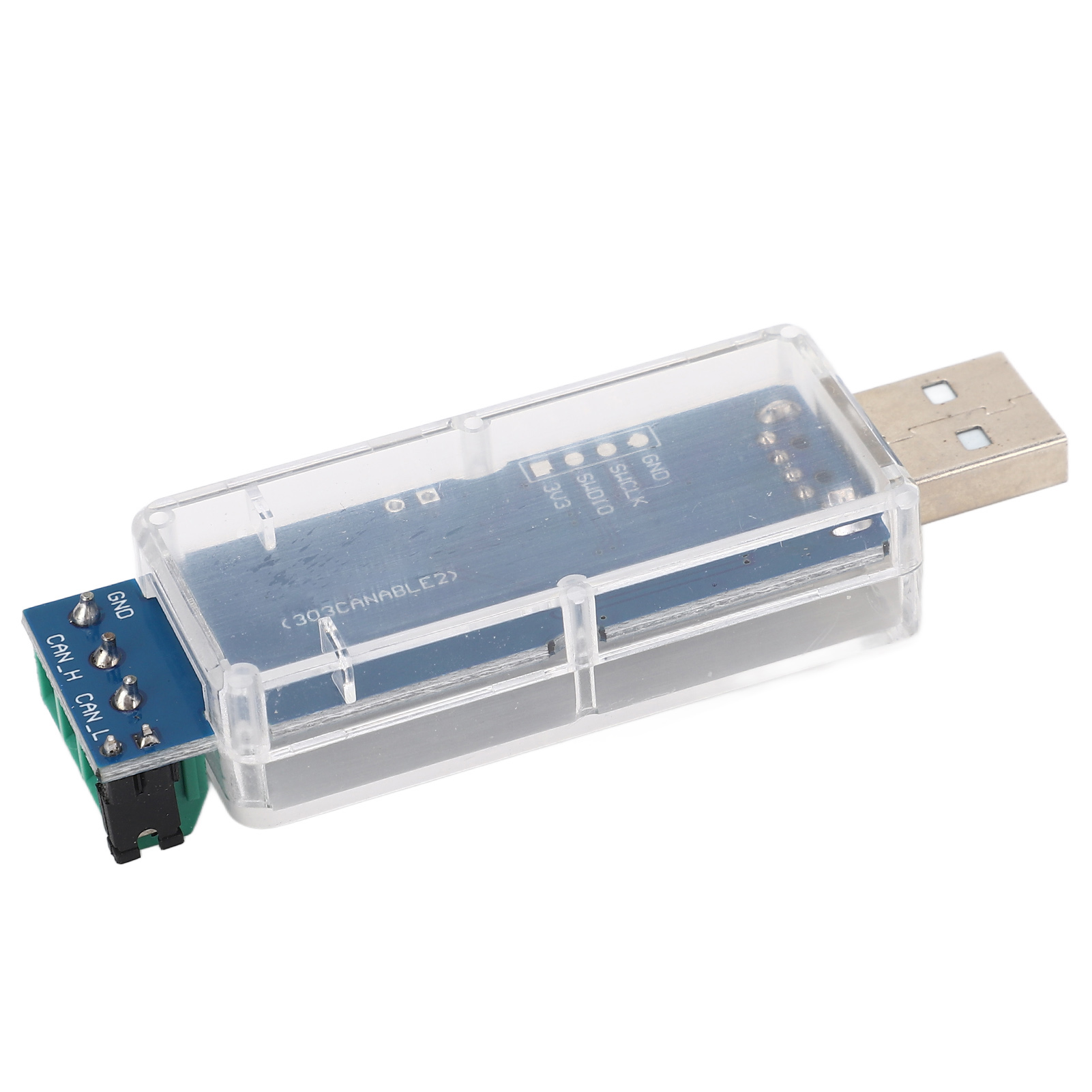 Usb-zu-can-bus-konverteradapter, Nicht Isolierter Chip, 1 Mbit/s Datenrate, Dreifarbiges Led-statusanzeigemodul