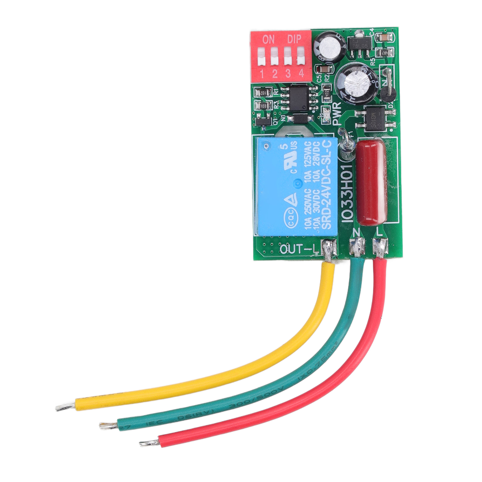 Relais-schalter, Einstellbarer Timer, Synchronisationstimer, 110v-220v Eingang, 1-kanal-ausgang Zur Steuerung