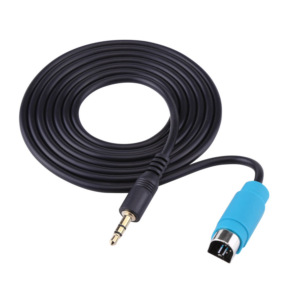 Aux-kabel Für Autos, Hochleitfähiges Hilfskabel, Kunststoff Und Kupfer, Kompatibel Mit Alpine Cda, Cde Und Iva
