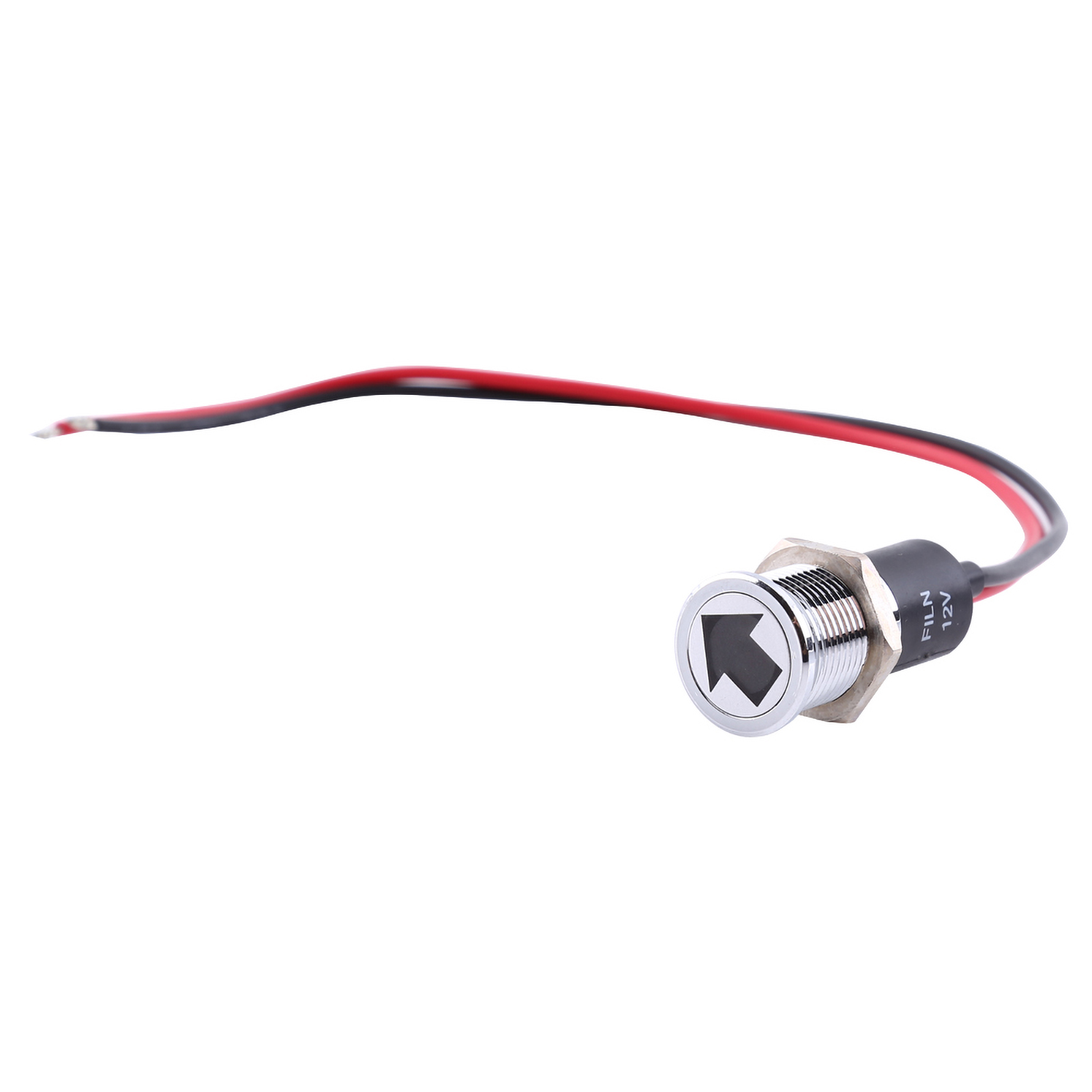 12v 14mm Led-armaturenbrettbeleuchtung, Nebelscheinwerfer, Blinker, Fahrradbeleuchtung, Auto, Boot, Rot, Blau, Grün