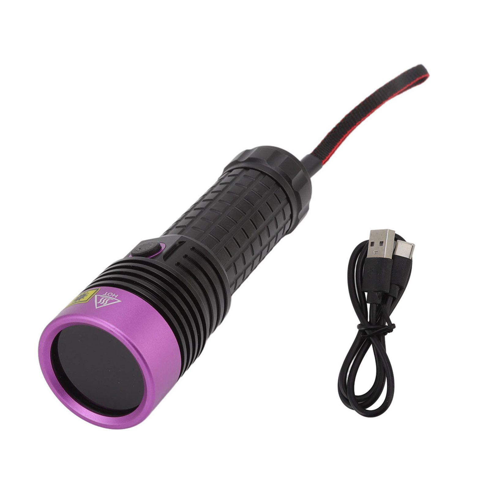 Y40 Violettlicht-taschenlampe, Hochleistungs-uv-led-taschenlampe (365 Nm) Zur Erkennung Von Ölverschmutzungen Und Zur Schmuckidentifizierung