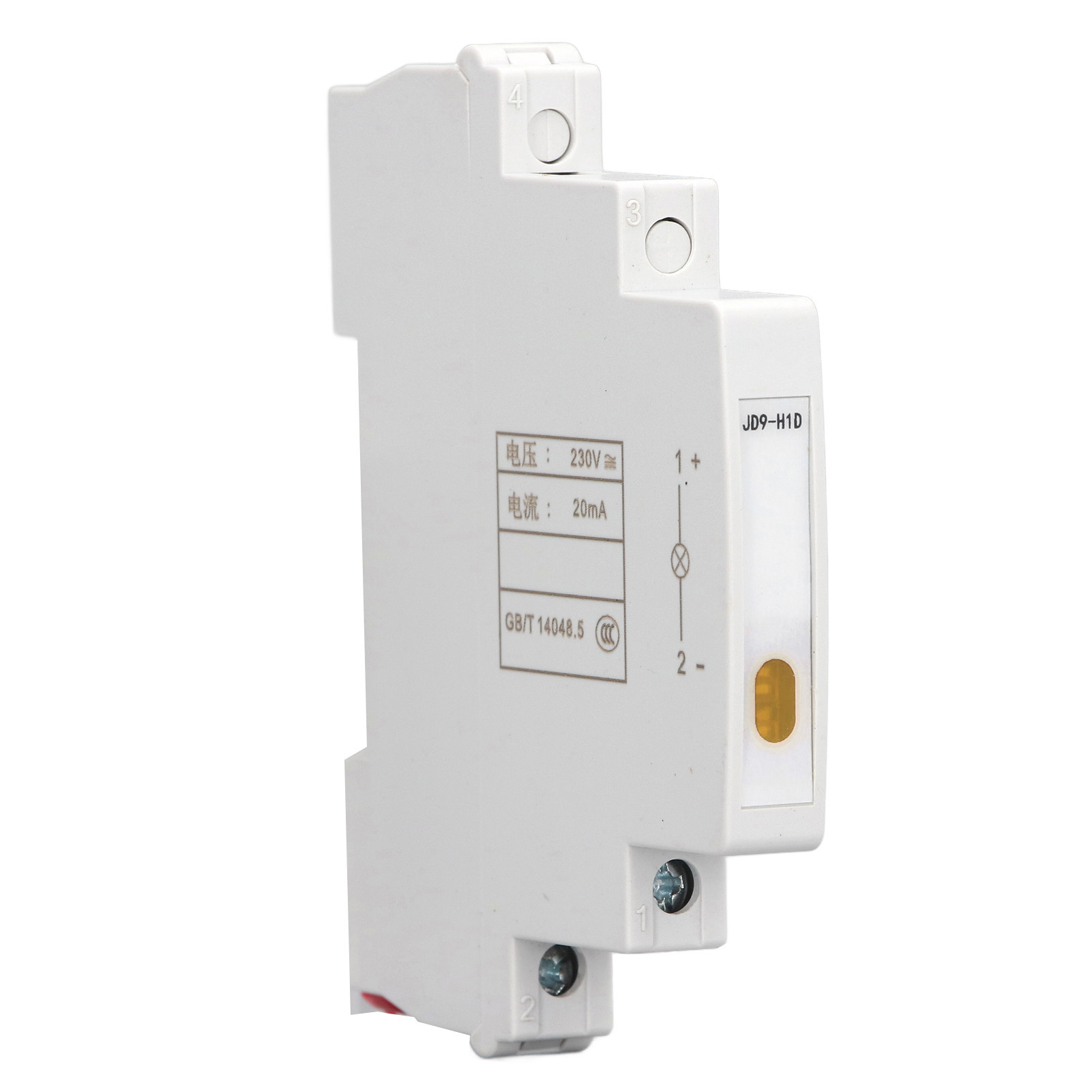 Led-anzeigeleuchte Für Din-schienenmontage, 230 V Ac/dc, Modulare Montage Jd9-h1d Für Telekommunikations-stromleitungen