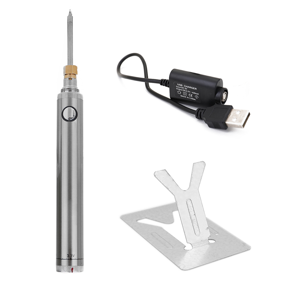 Lötkolben, Kabelloses Ladegerät, Mini-powerbank Mit Usb-lötwerkzeugen
