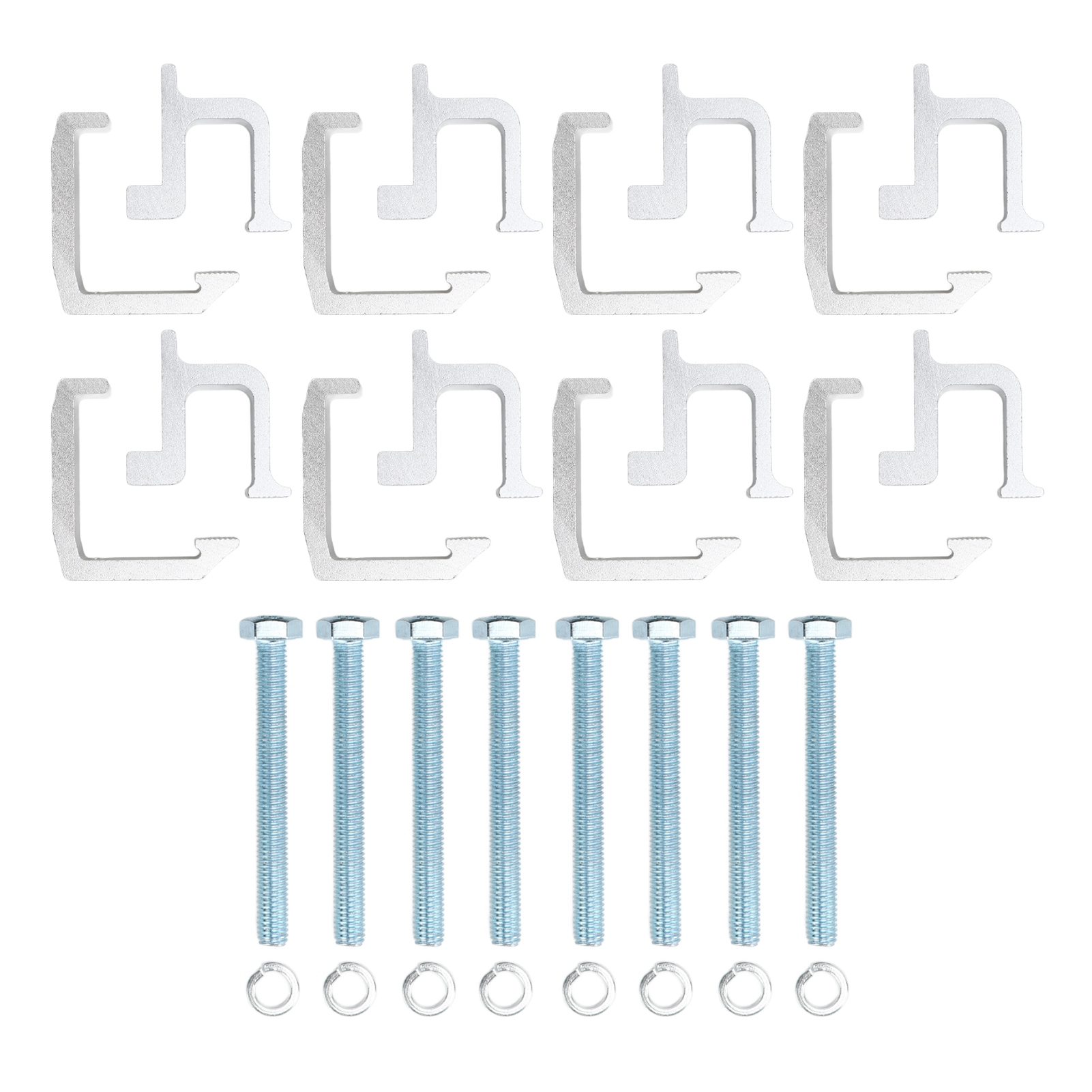 Befestigungsclips Für Ladeflächenabdeckungen Von Pickups, 16 Stück, Ersatzclips Für Chevy Silverado 1500, 2500, 3500 Wohnmobile, Silber